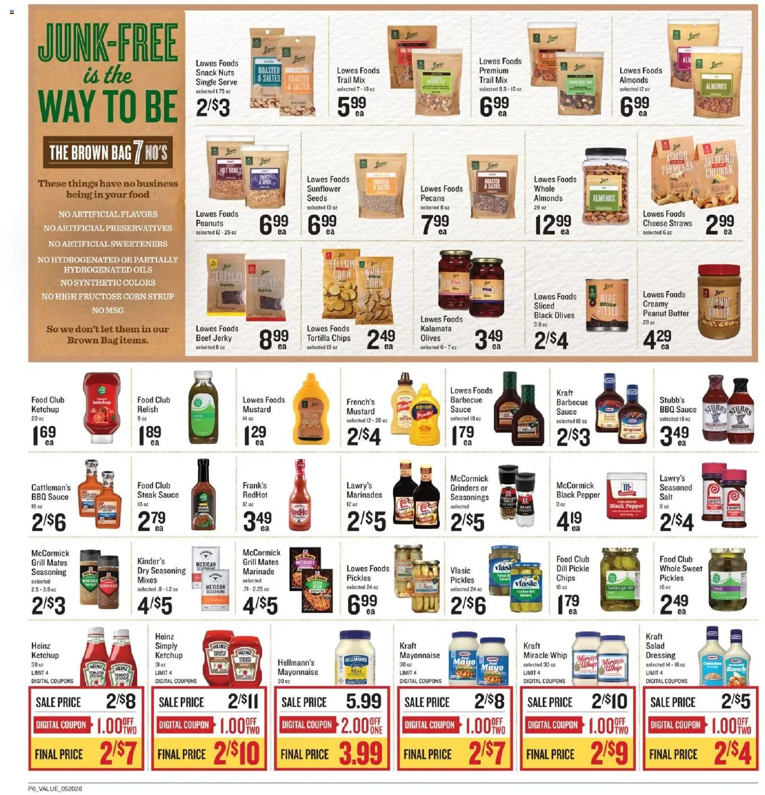 Lowes Foods Weekly Ad - NC