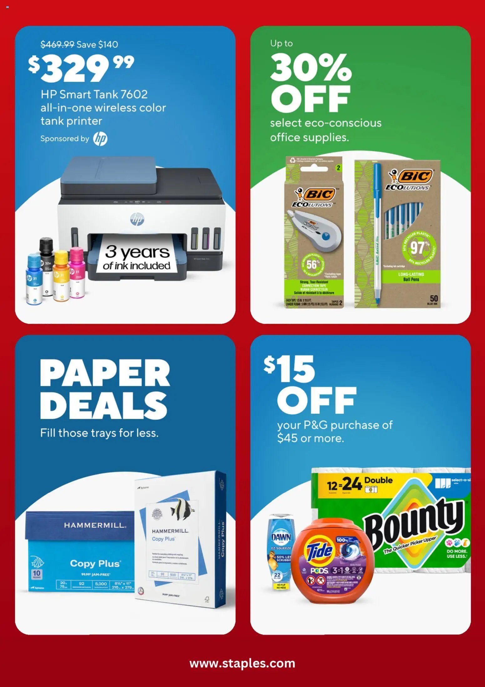 Staples Weekly Ad