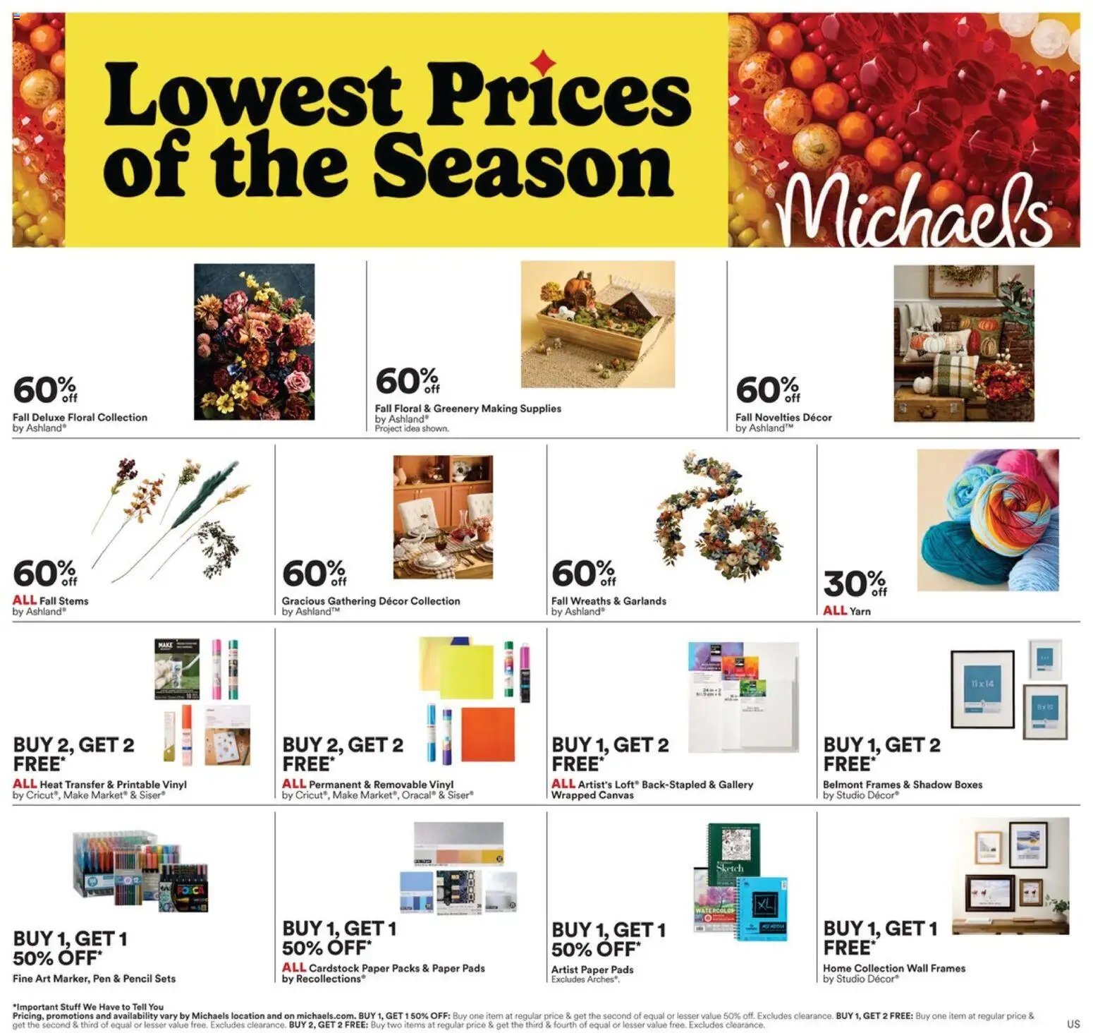 Michaels Weekly Ad