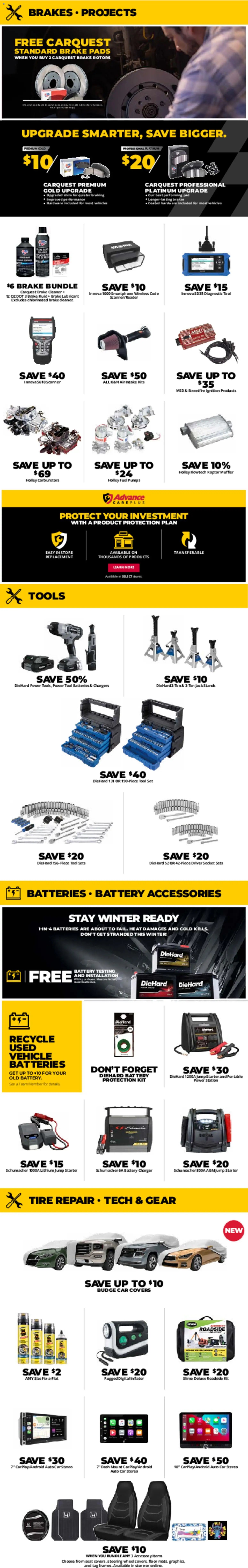 Advance Auto Parts Weekly Ad