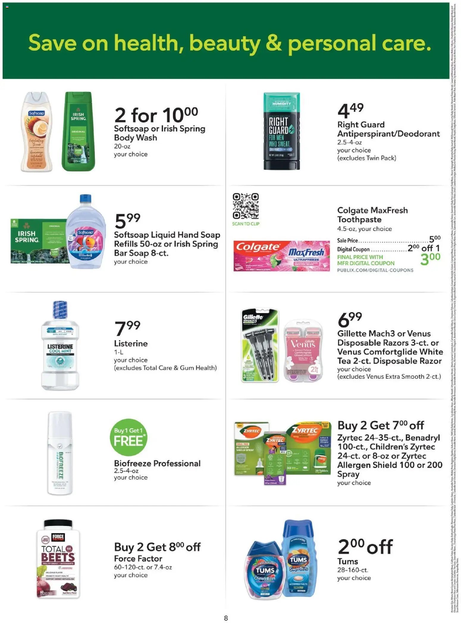 Publix Extra Savings