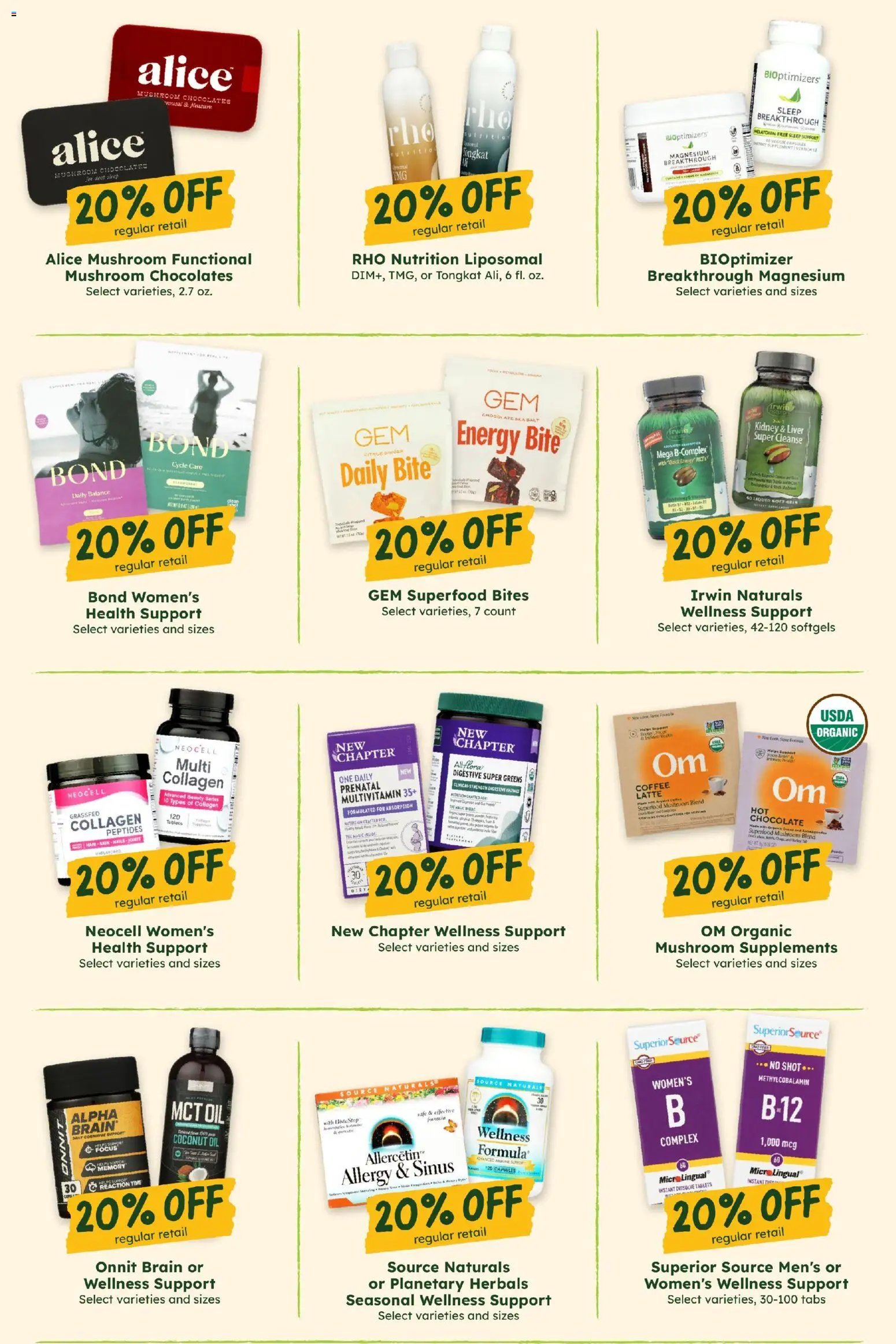 Sprouts Monthly Ad