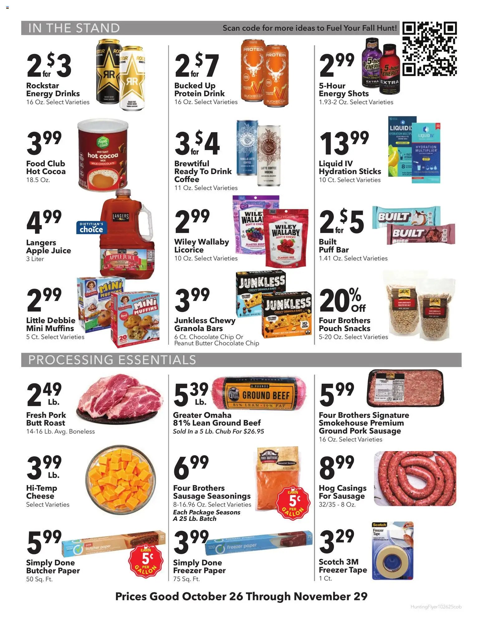 Coborn's Hunting Essentials (2025-10-26 - 2025-11-29) | 2