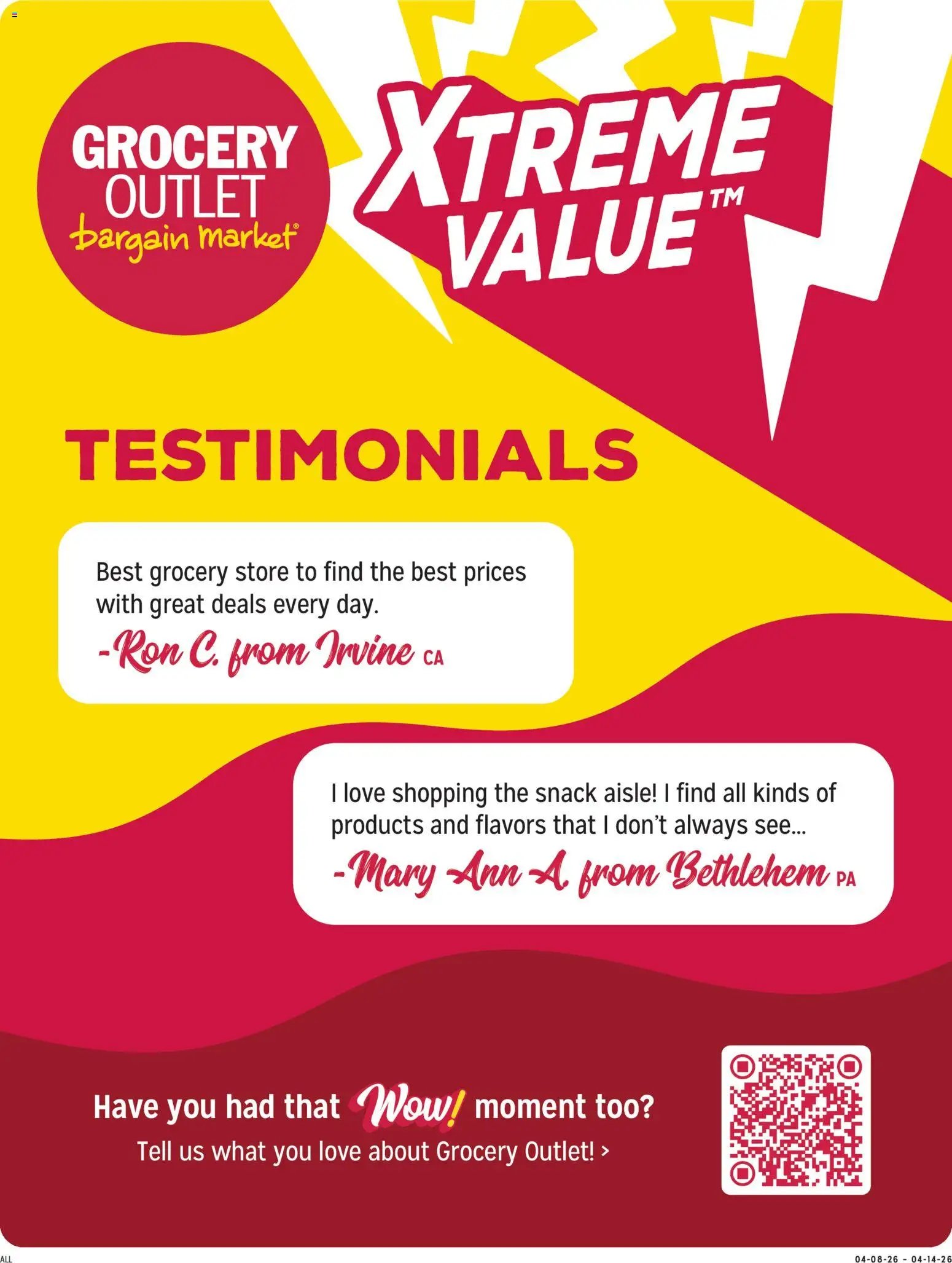 Grocery Outlet Weekly Ad - MD