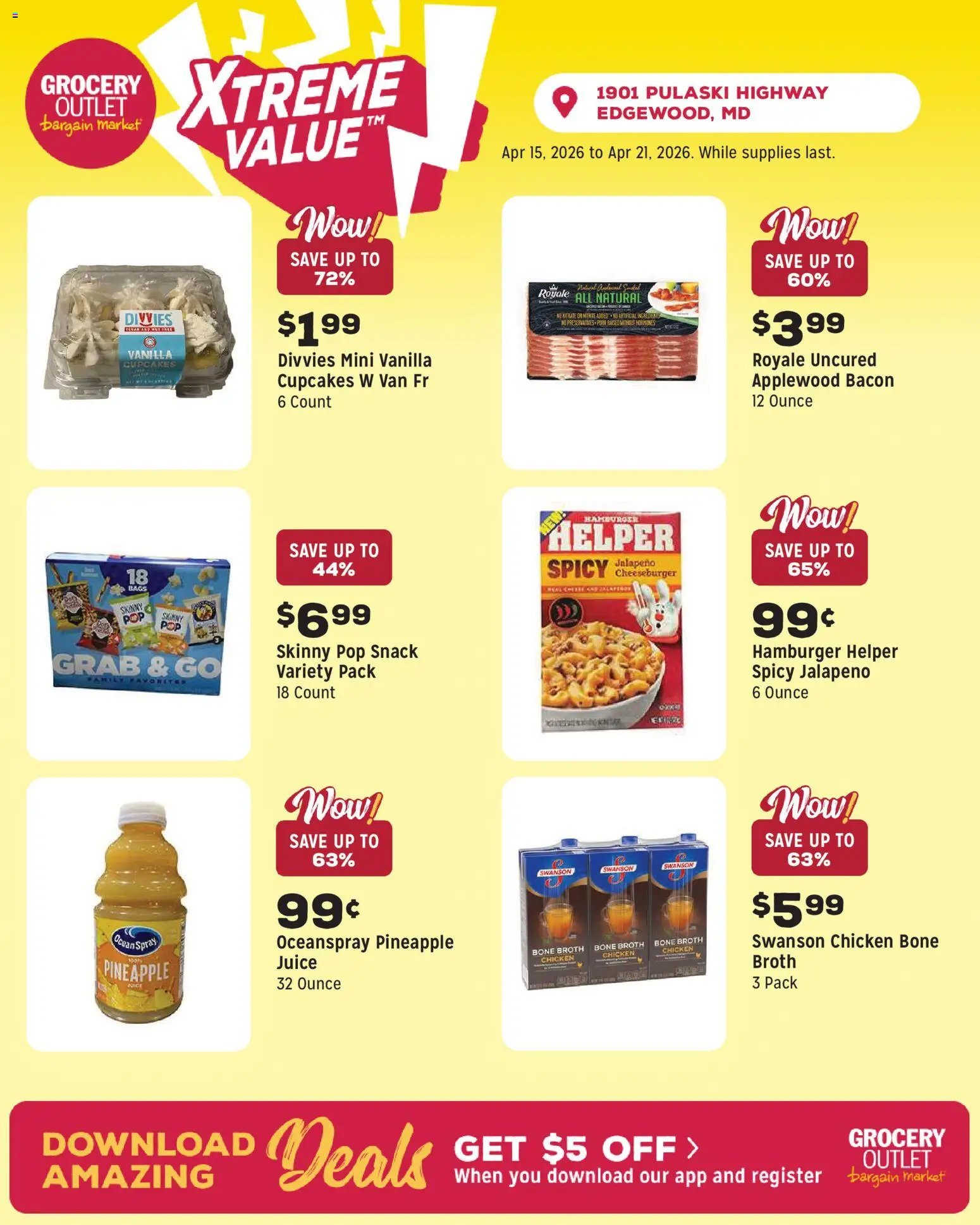 Grocery Outlet Weekly Ad - MD