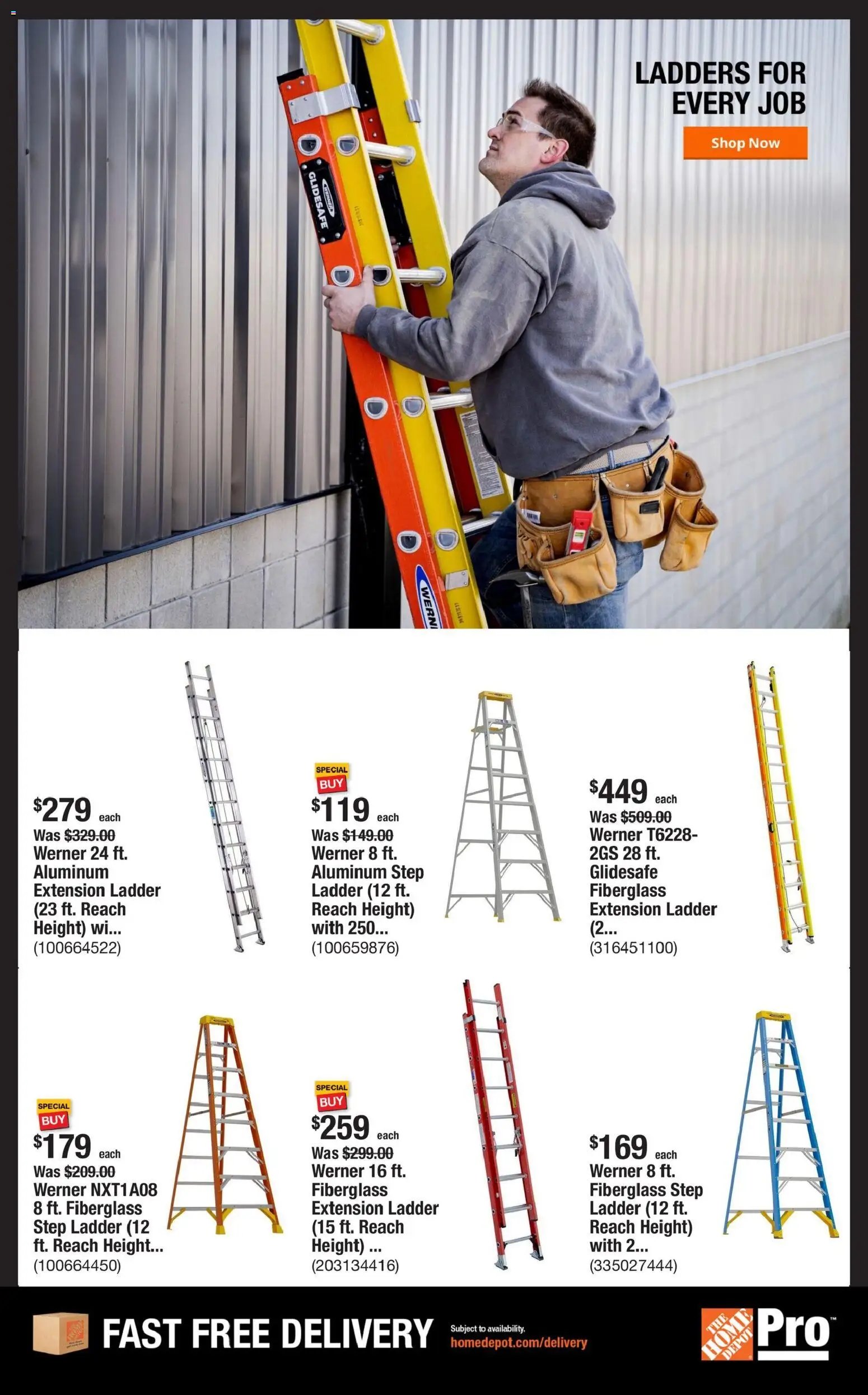 Home Depot Shop Pro Ad - CA