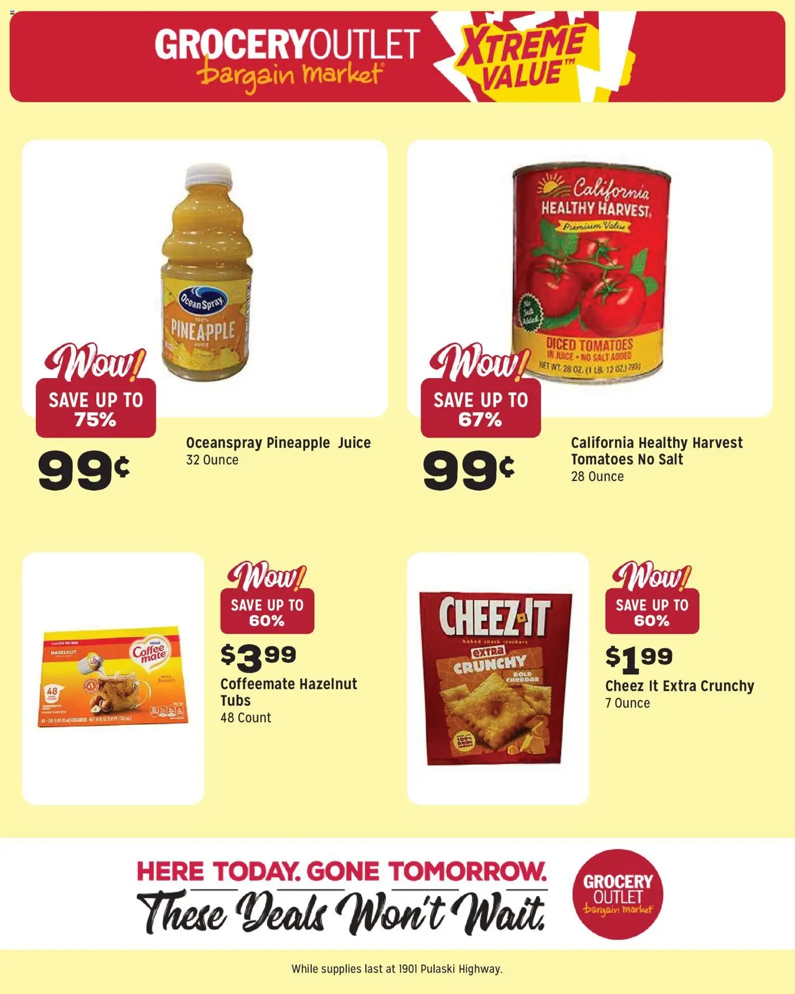 Grocery Outlet Weekly Ad