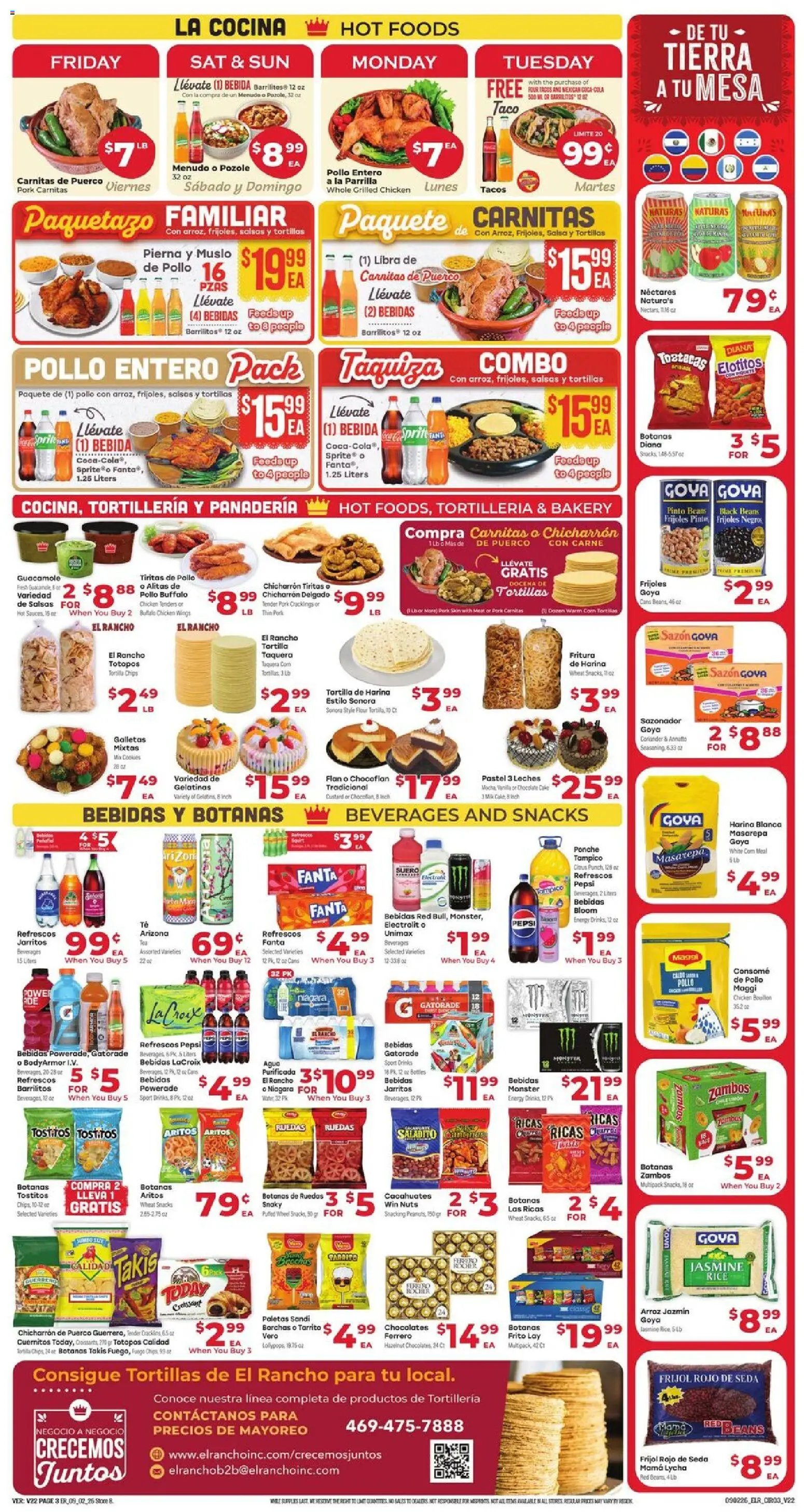 El Rancho - Weekly Ad