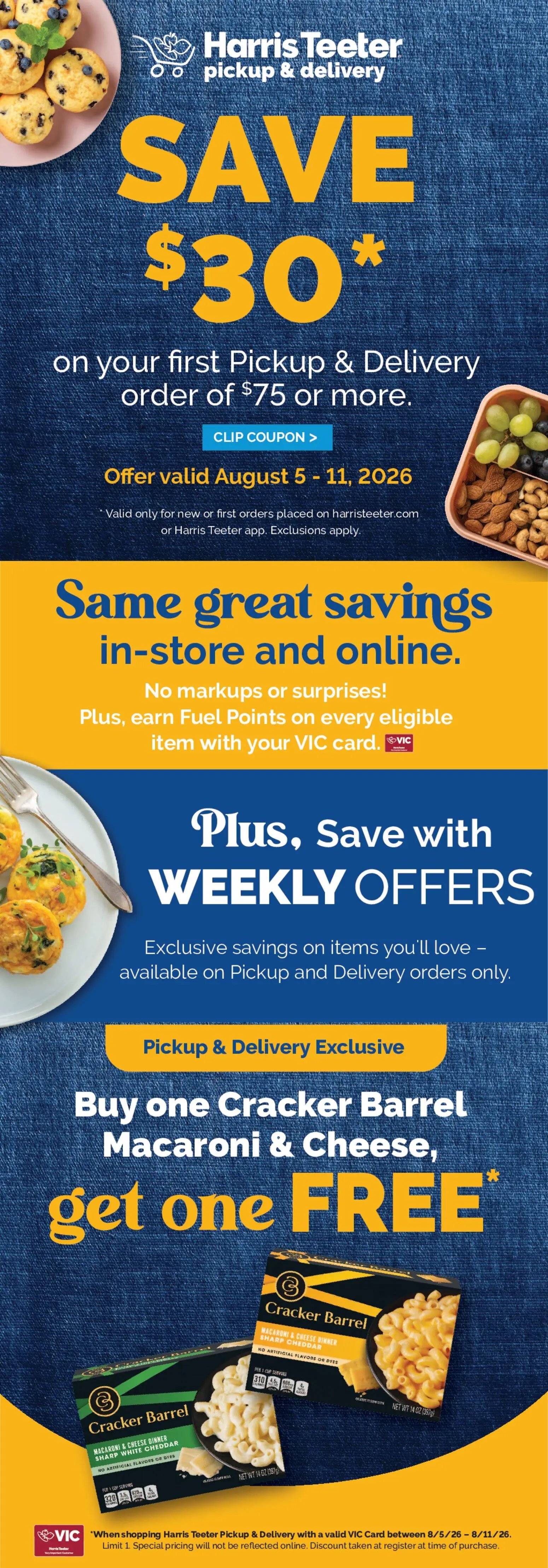 Harris Teeter Weekly Ad - NC