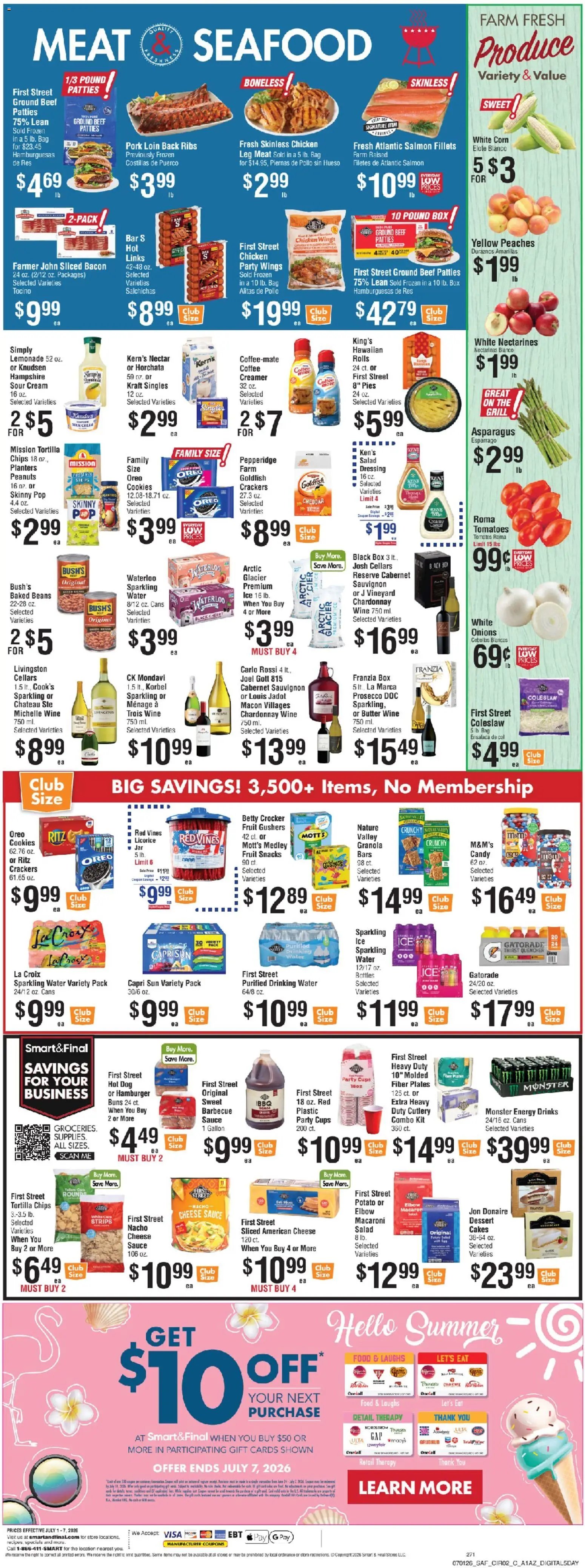 Smart & Final Weekly Ad - 5 Day A1AZ