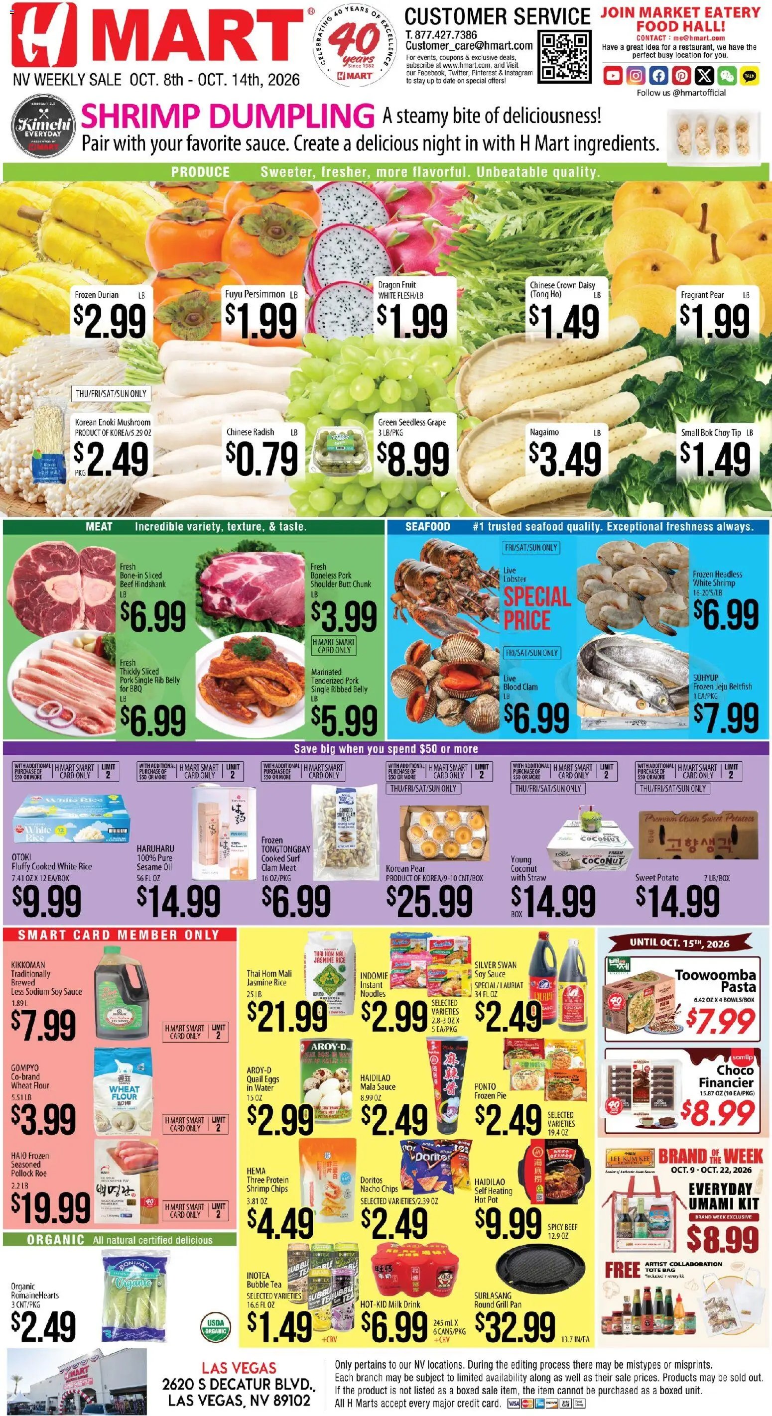 Hmart Weekly Ad - ENGLISH - NV