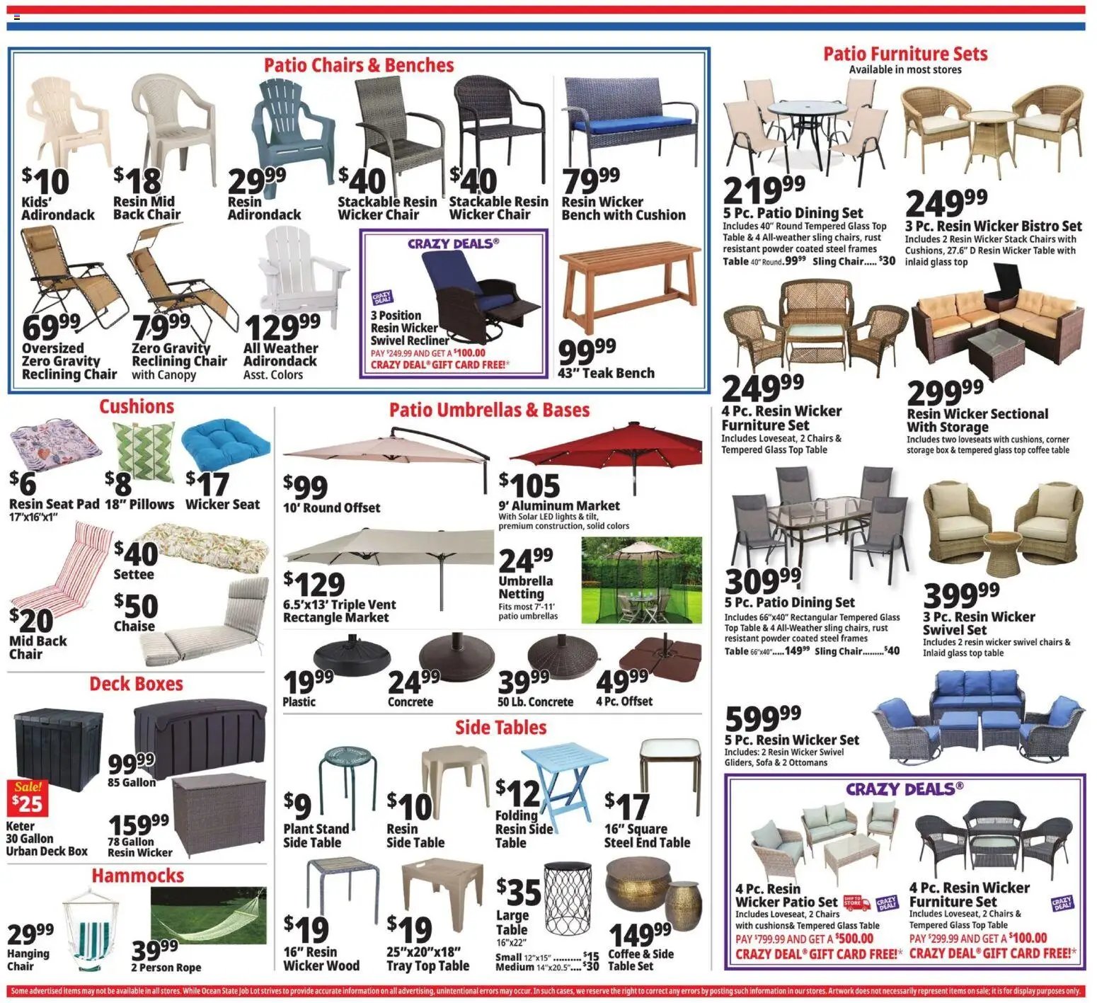 Ocean State Job Lot Weekly Ad