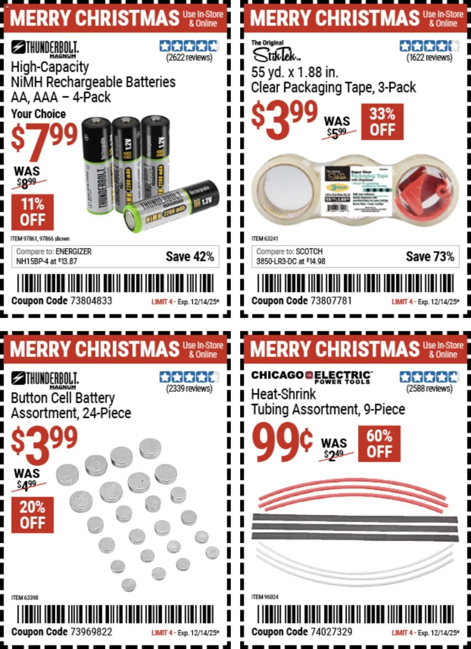 Harbor Freight Christmas Coupon Deals