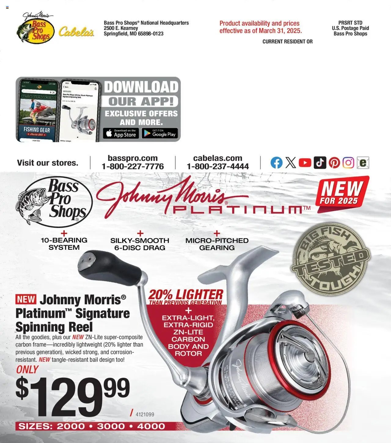 Bass Pro Northern Angler 25