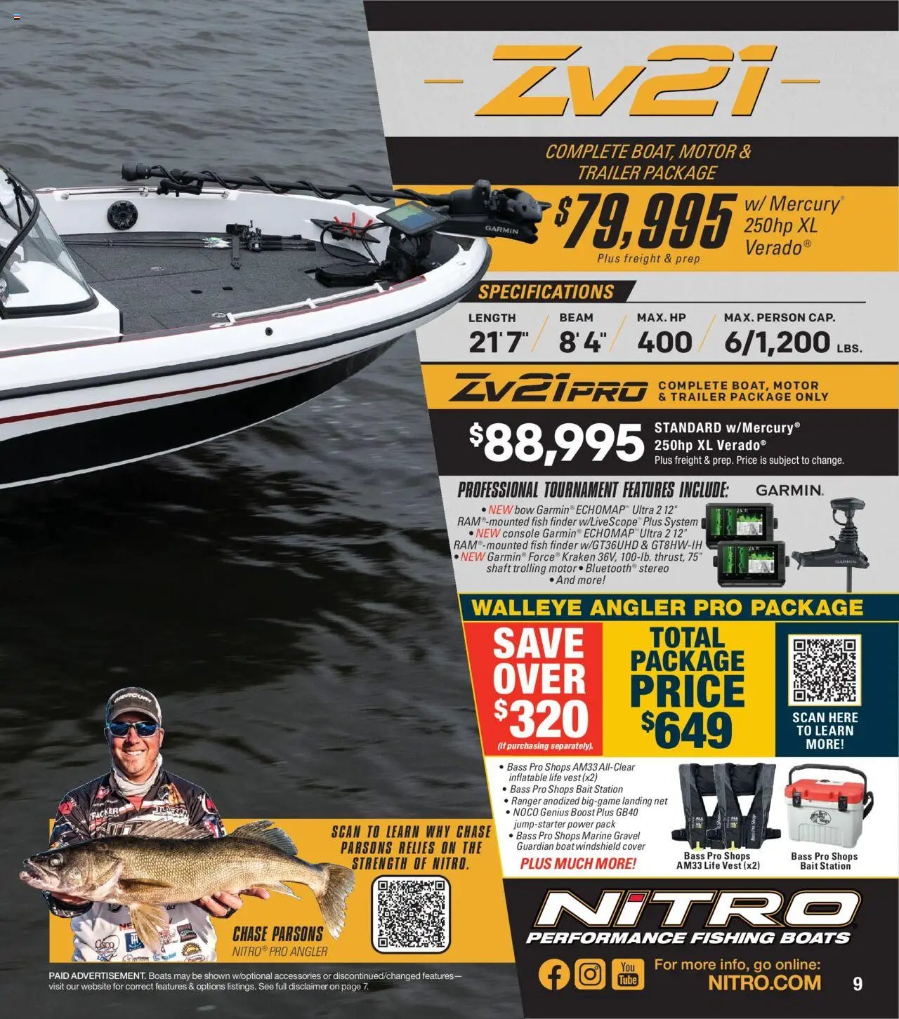 Bass Pro Northern Angler 25