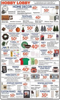 Hobby Lobby Weekly Ad