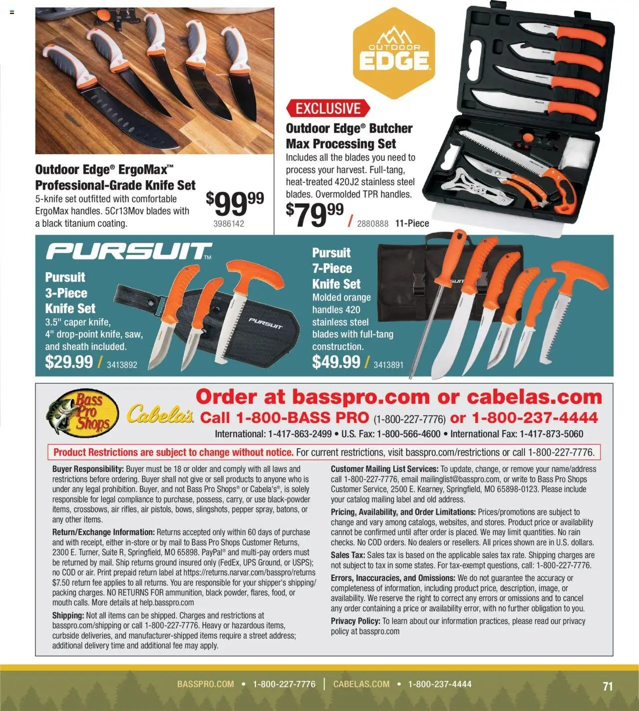 Bass Pro Outdoor Adventure 25