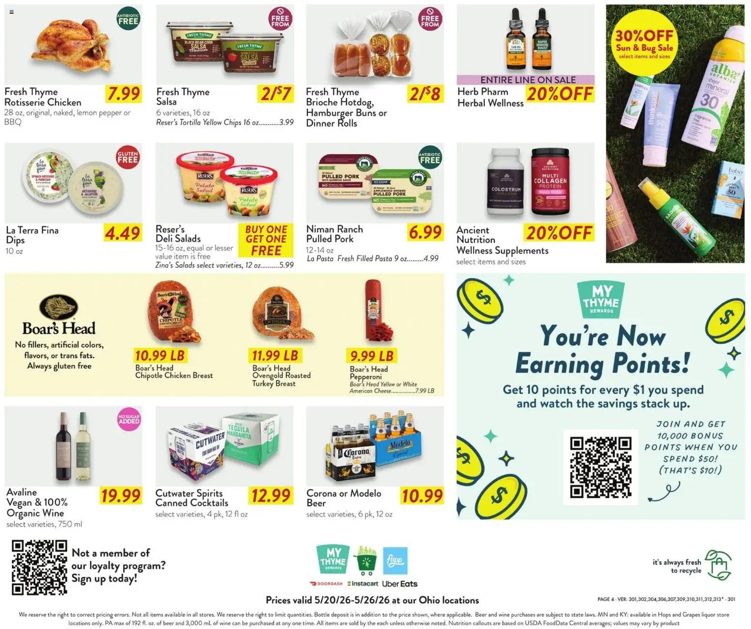 Fresh Thyme Weekly Ad - OH