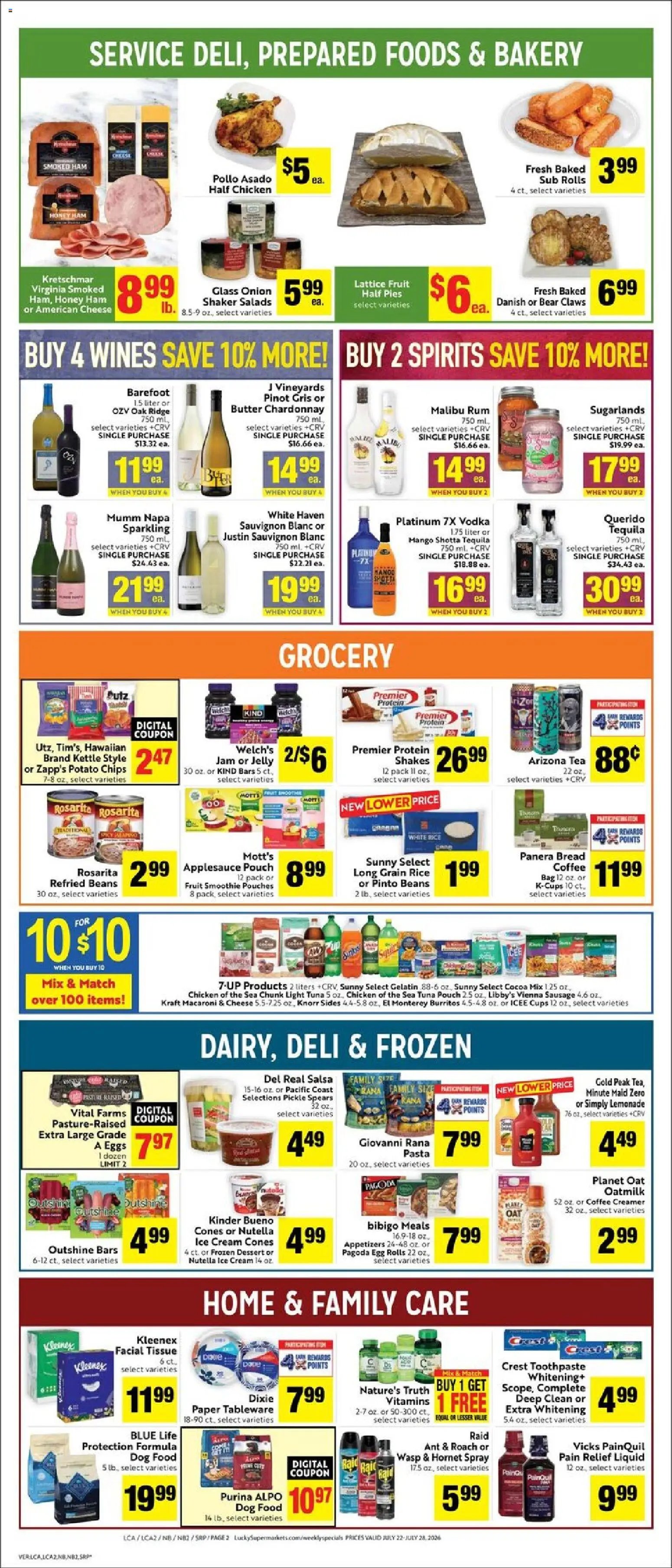 Lucky Supermarkets Weekly Ad