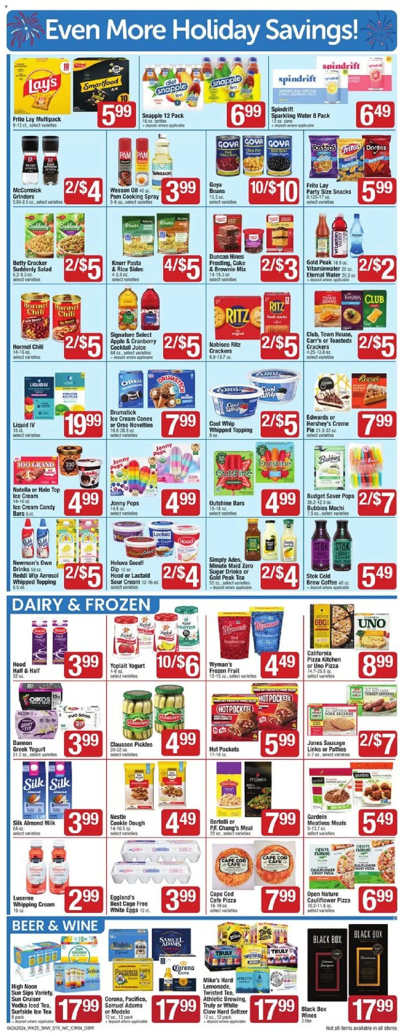 Star Market Weekly Ad - MA