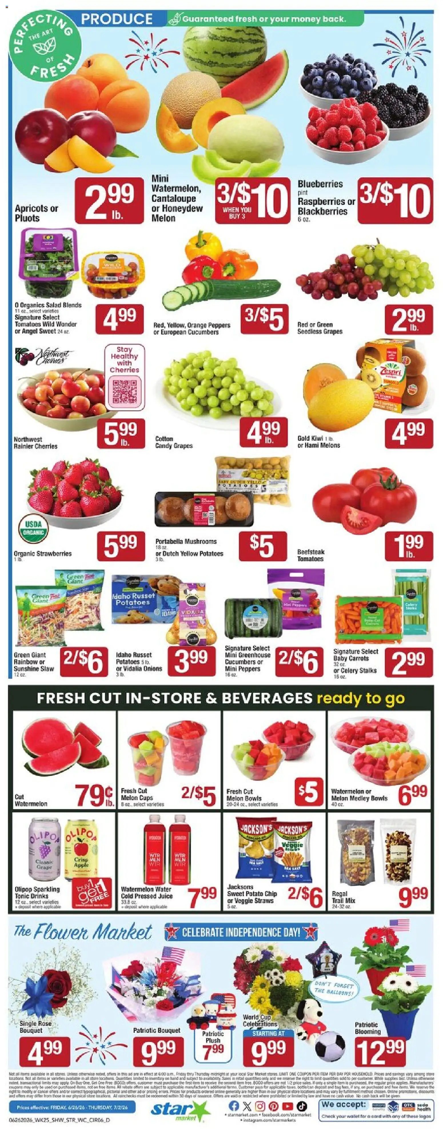 Star Market Weekly Ad - MA