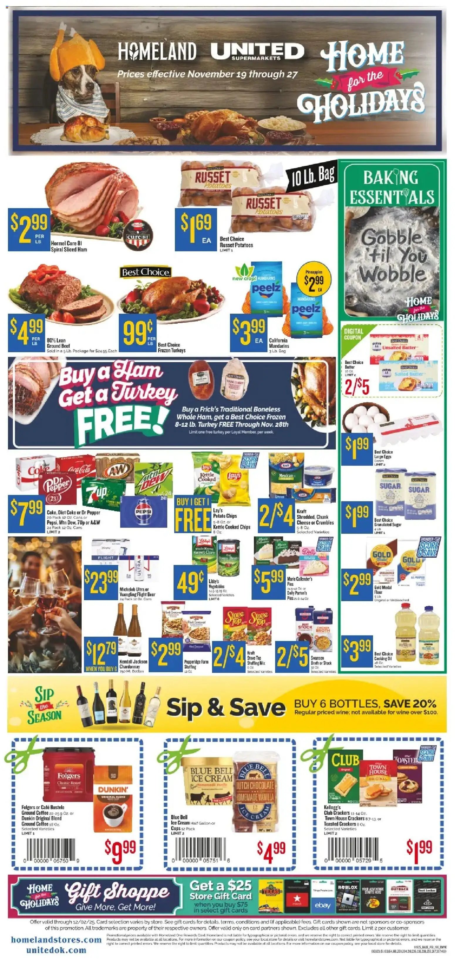 Homeland Weekly Ad