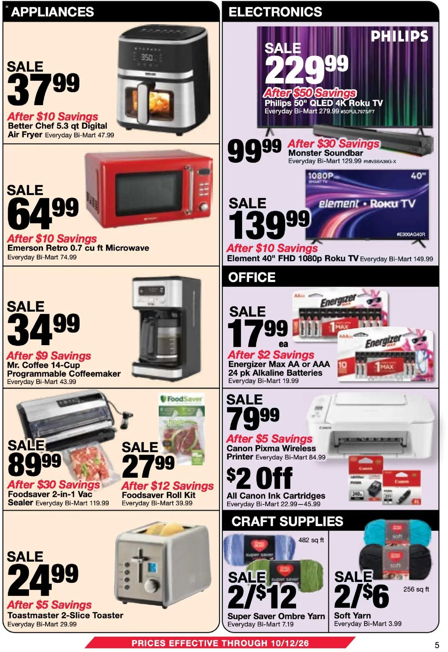 Bi-Mart Weekly Ad