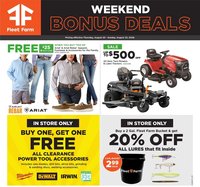 Mills Fleet Farm Weekend Ad