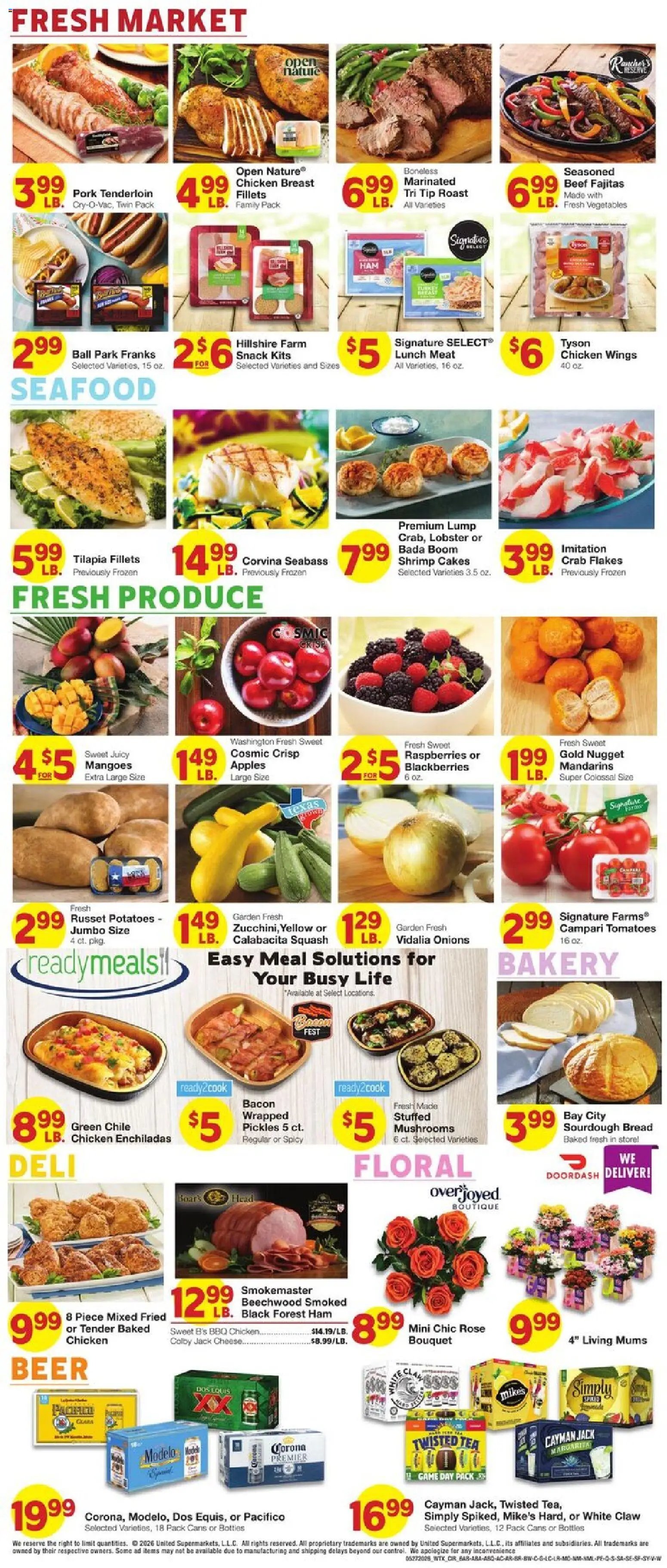 United Supermarkets Weekly Ad