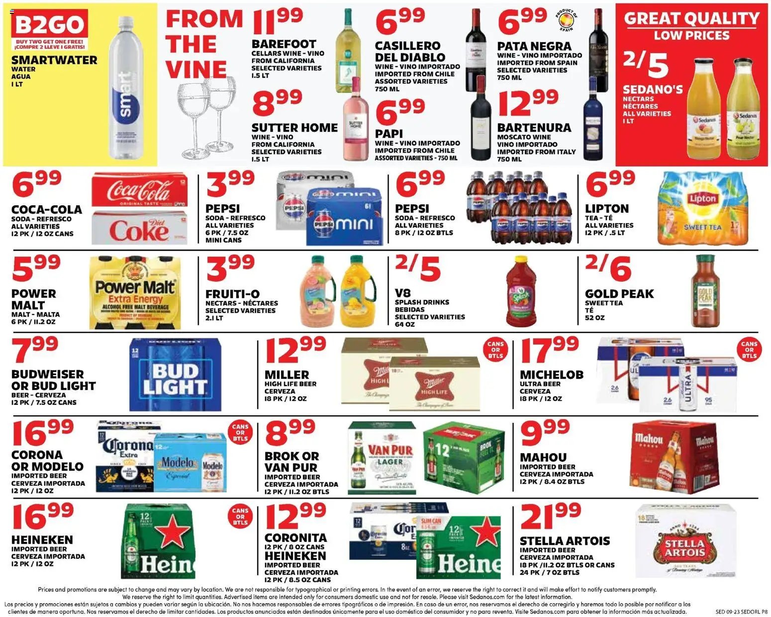 Sedano's Weekly Ad