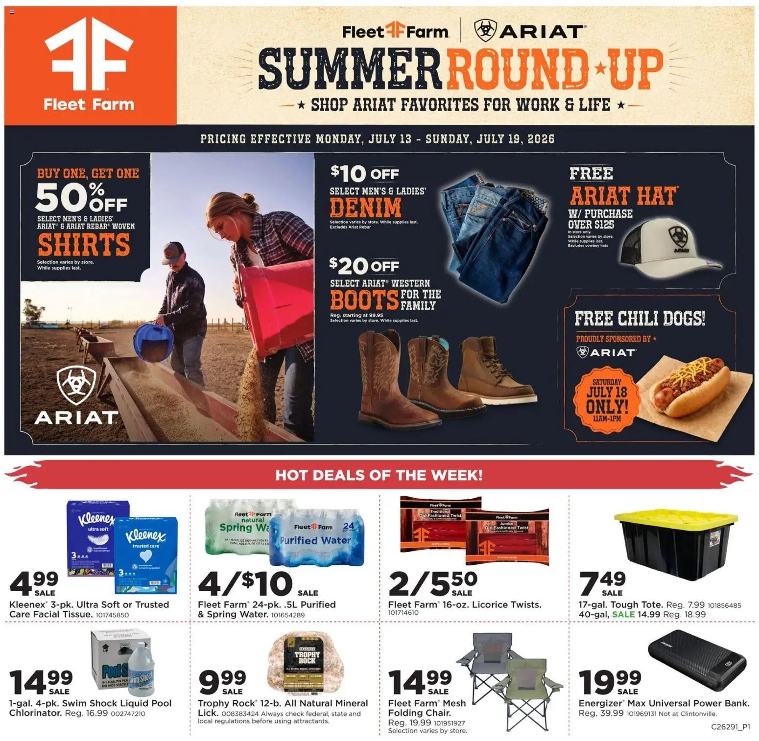 Mills Fleet Farm Weekly Ad