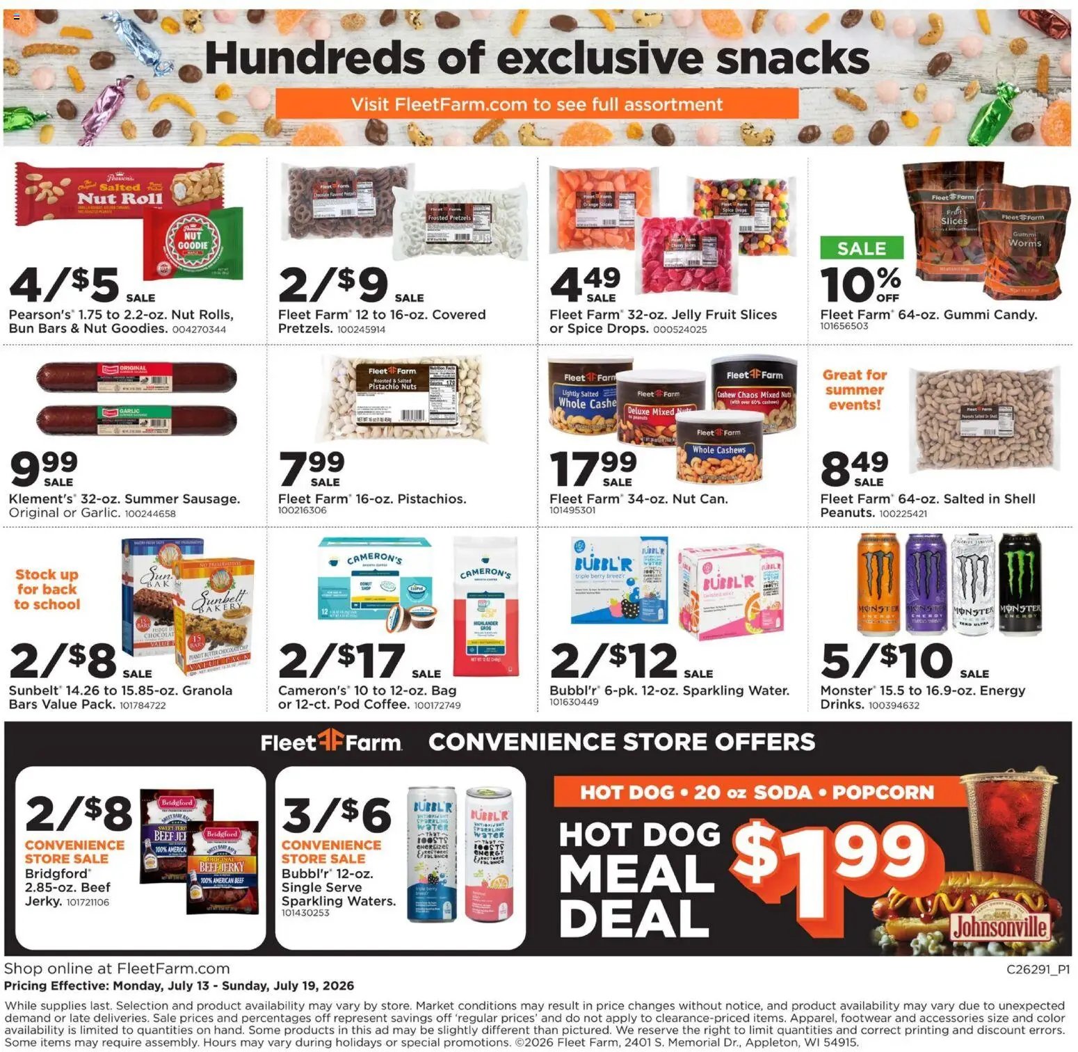 Mills Fleet Farm Weekly Ad