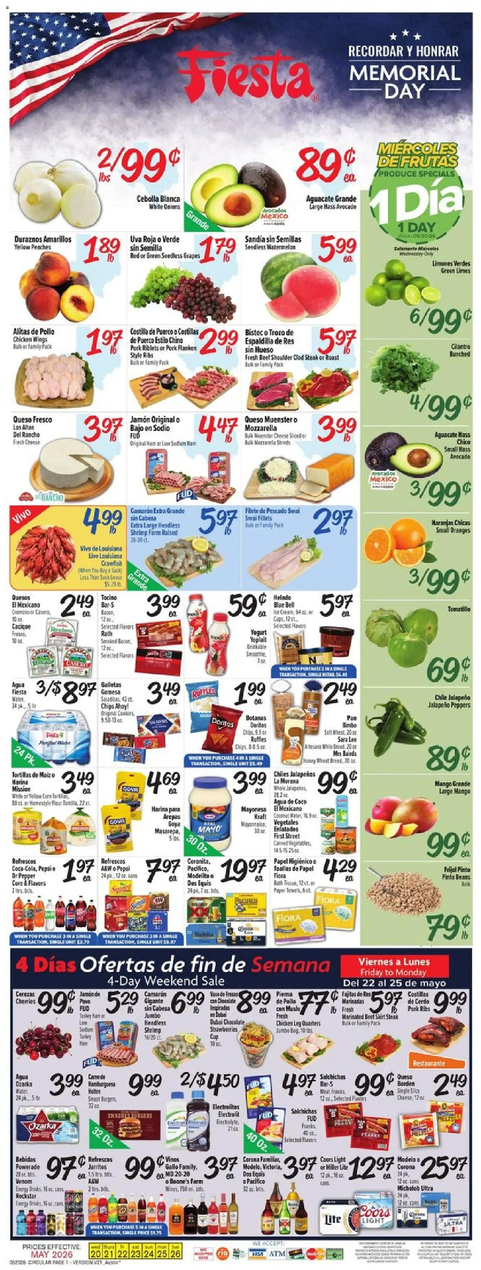 Fiesta Mart Weekly Ad
