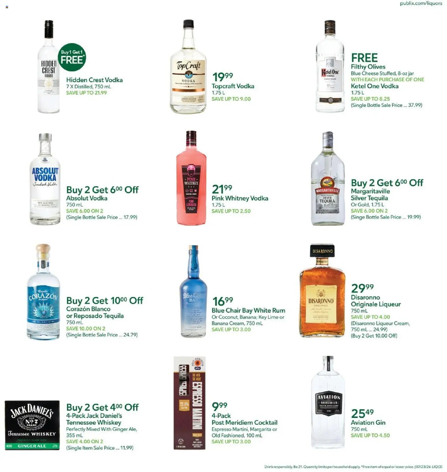 Publix Liquor Ad