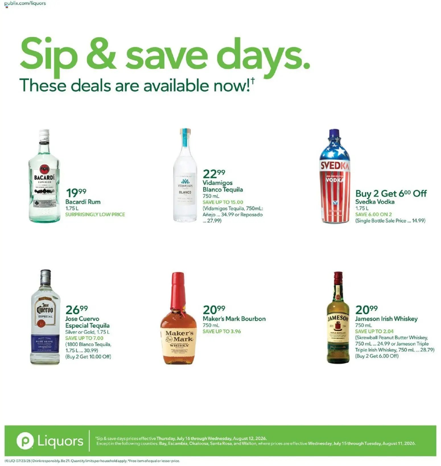 Publix Liquor Ad