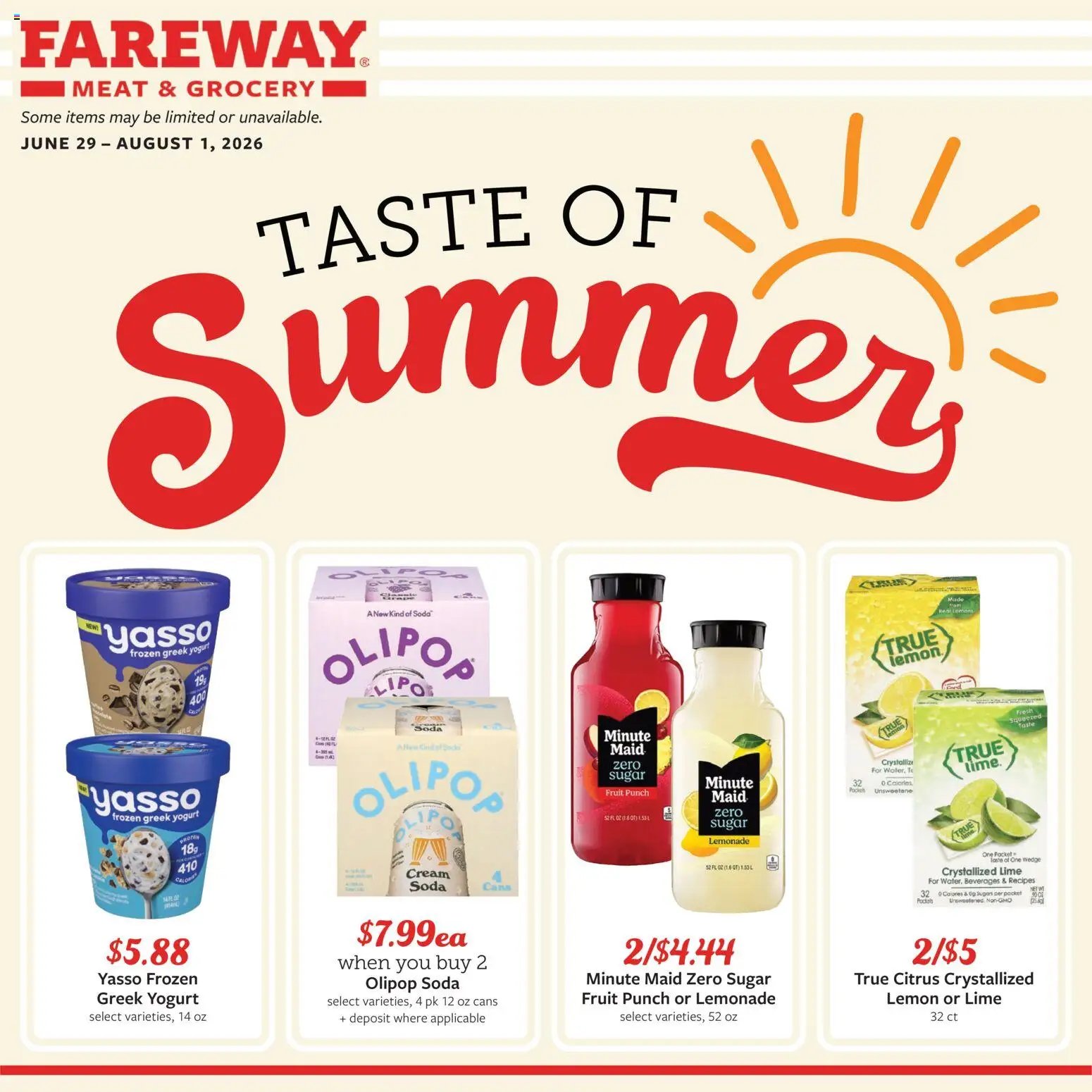 Fareway Monthly Ad