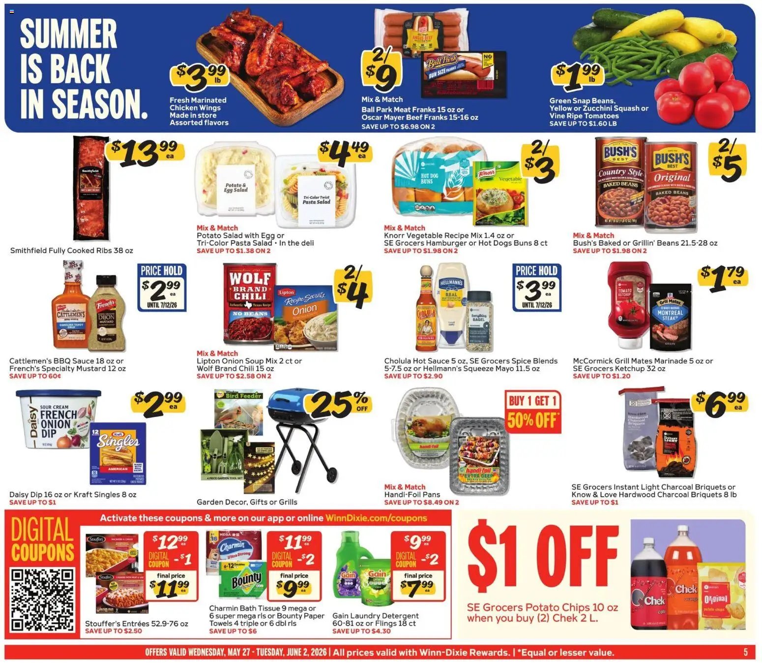 Winn Dixie Weekly Circular - GA