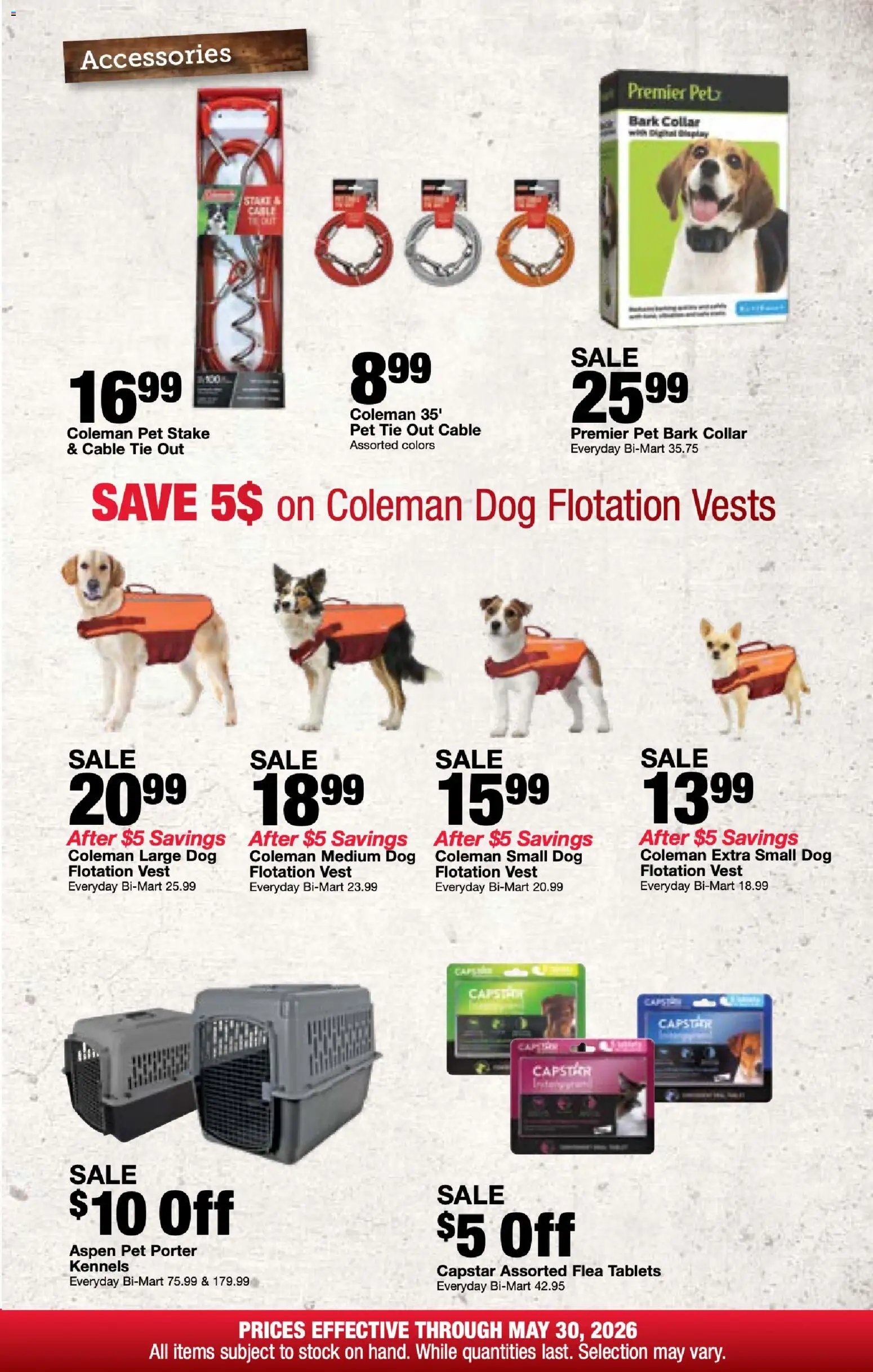 Bi-Mart Pet Month Savings Guide