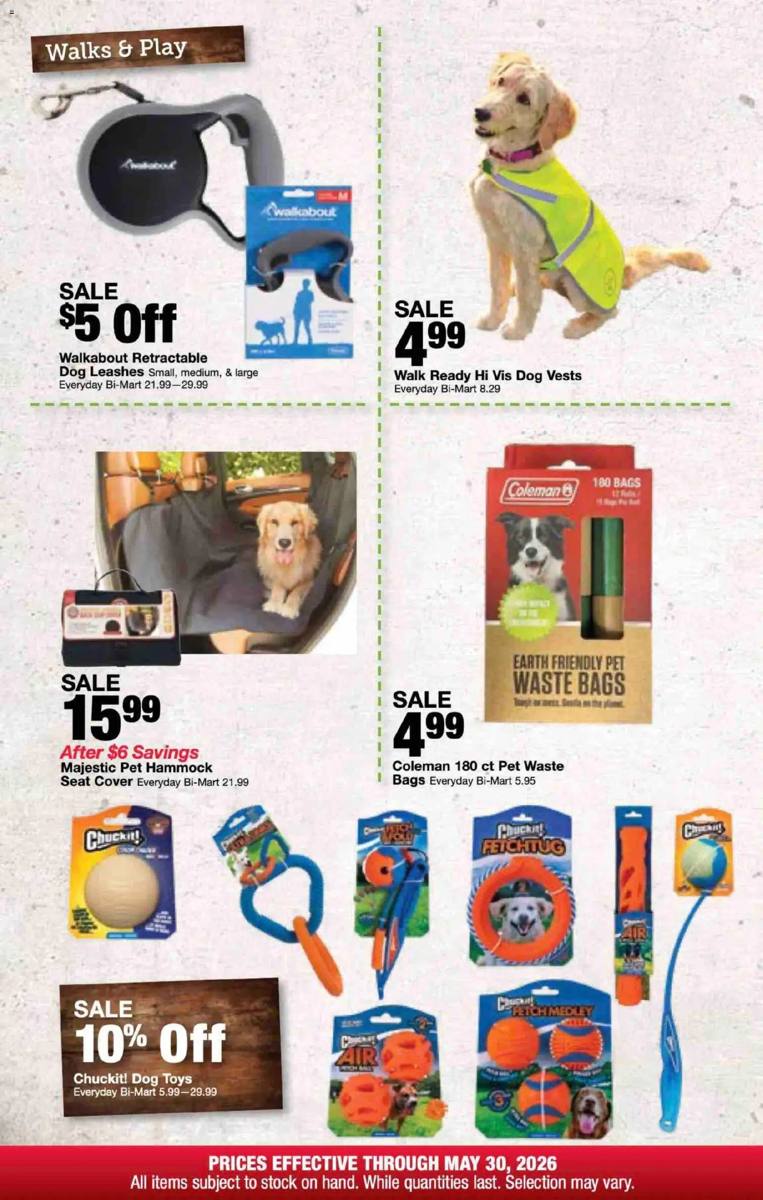 Bi-Mart Pet Month Savings Guide
