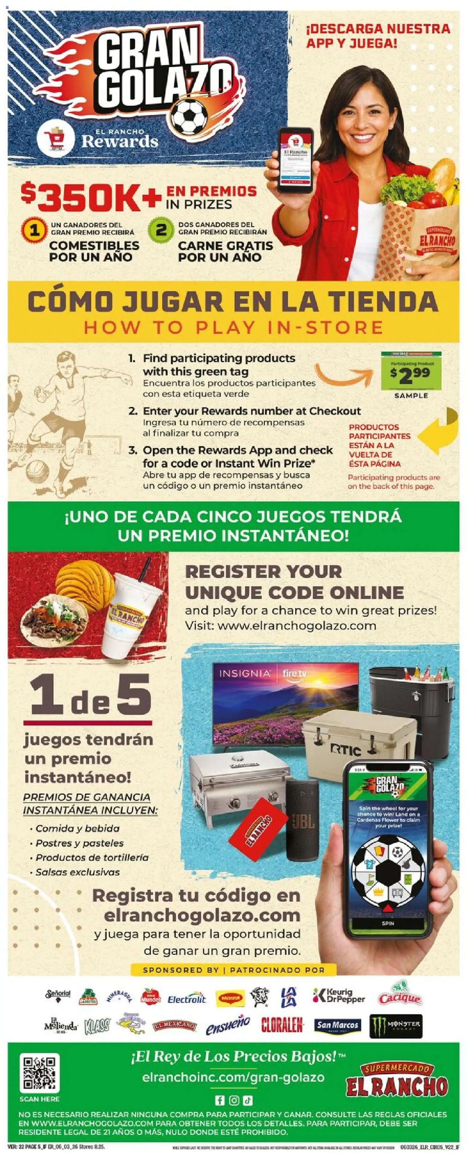 El Rancho Weekly Ad