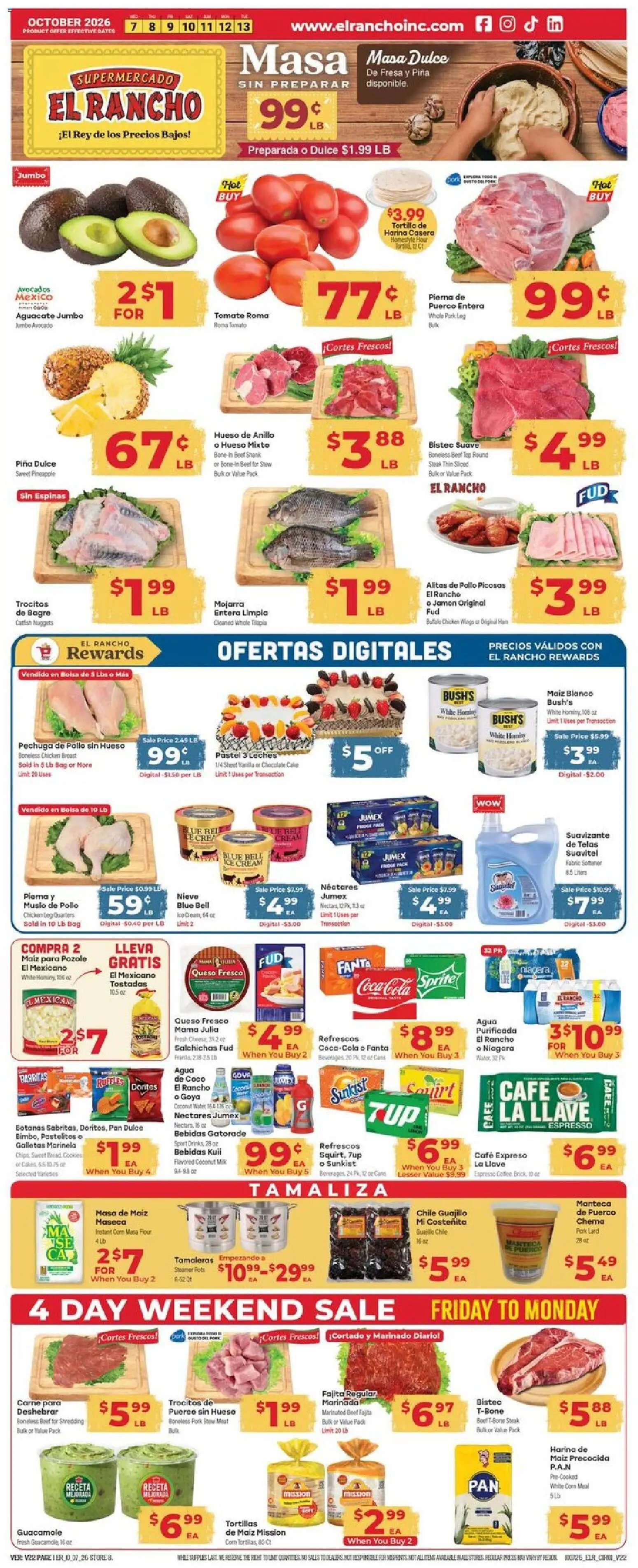 El Rancho Weekly Ad