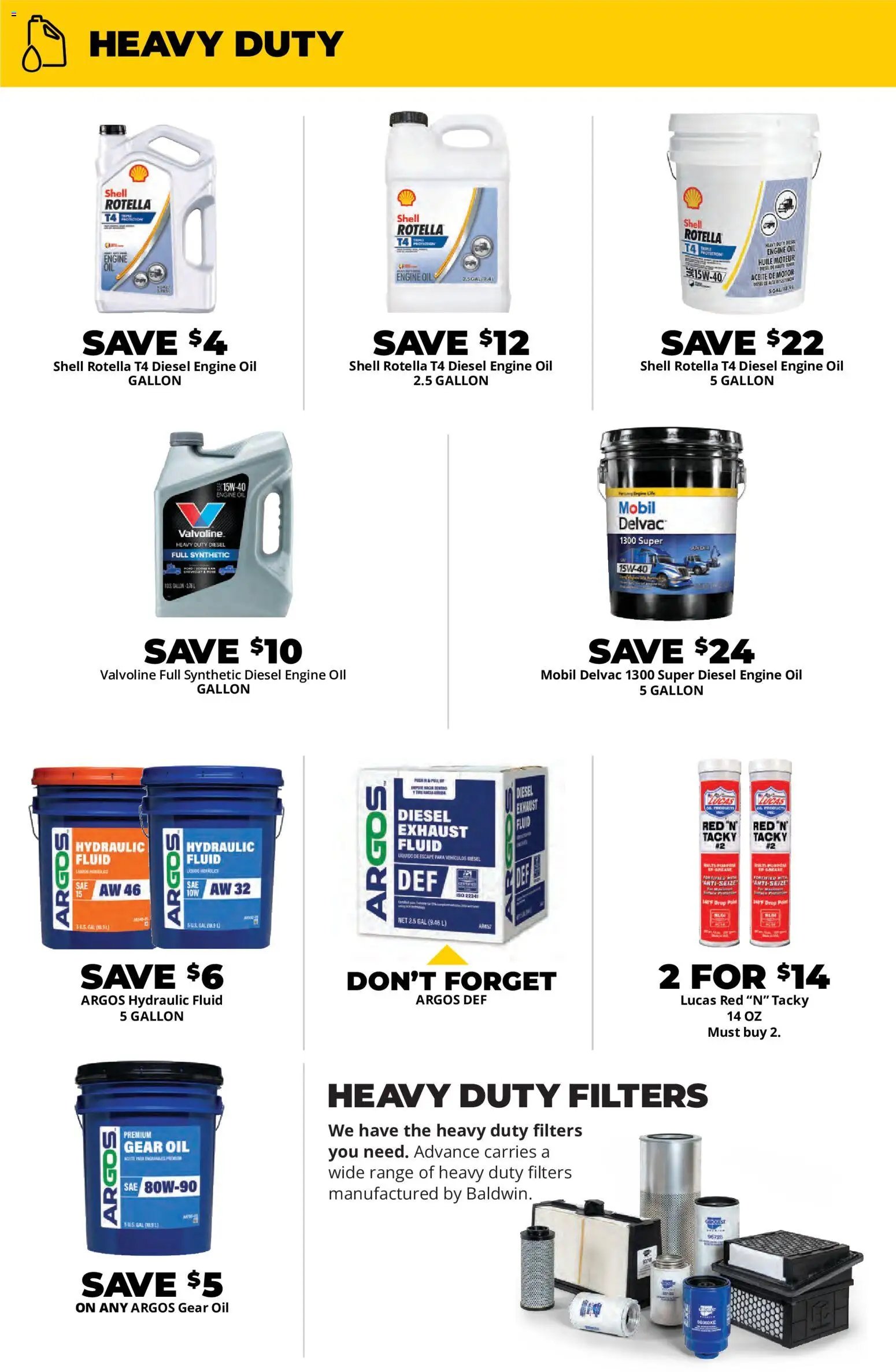 Advance Auto Parts Weekly Ad
