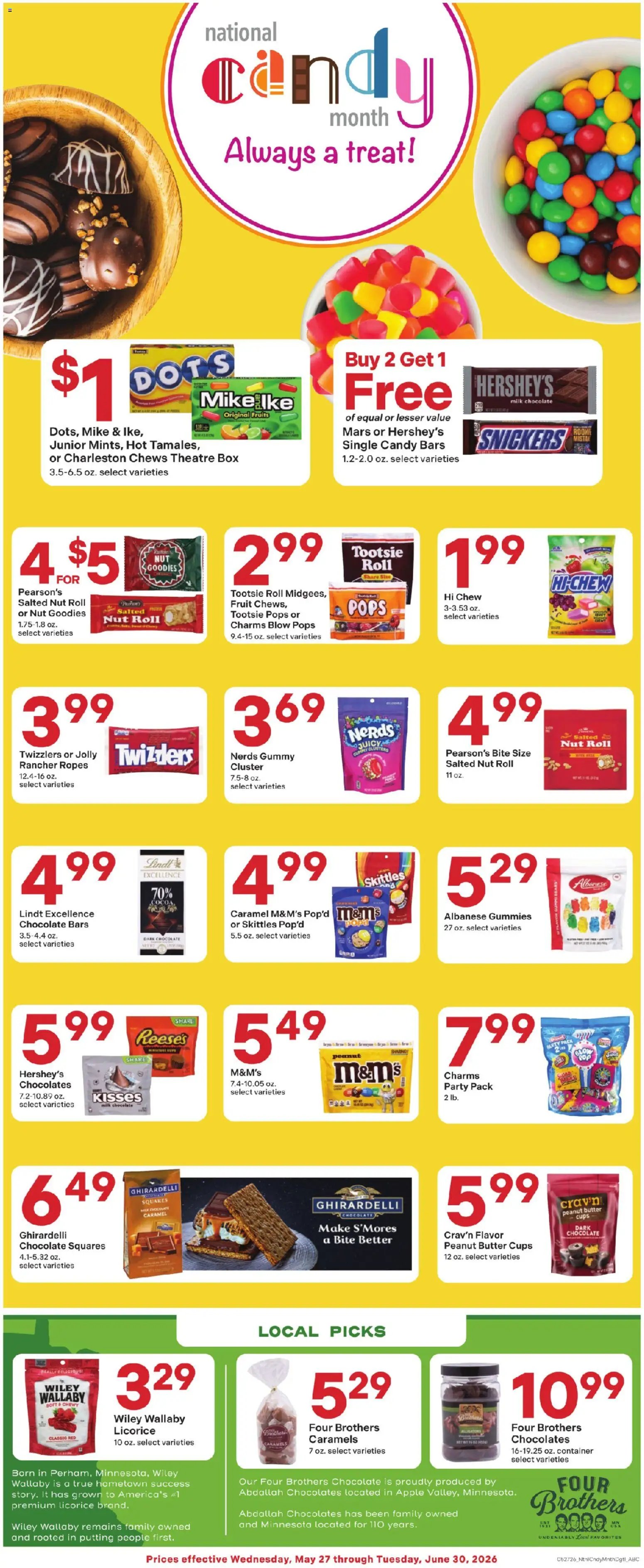 Coborn's National Candy Month