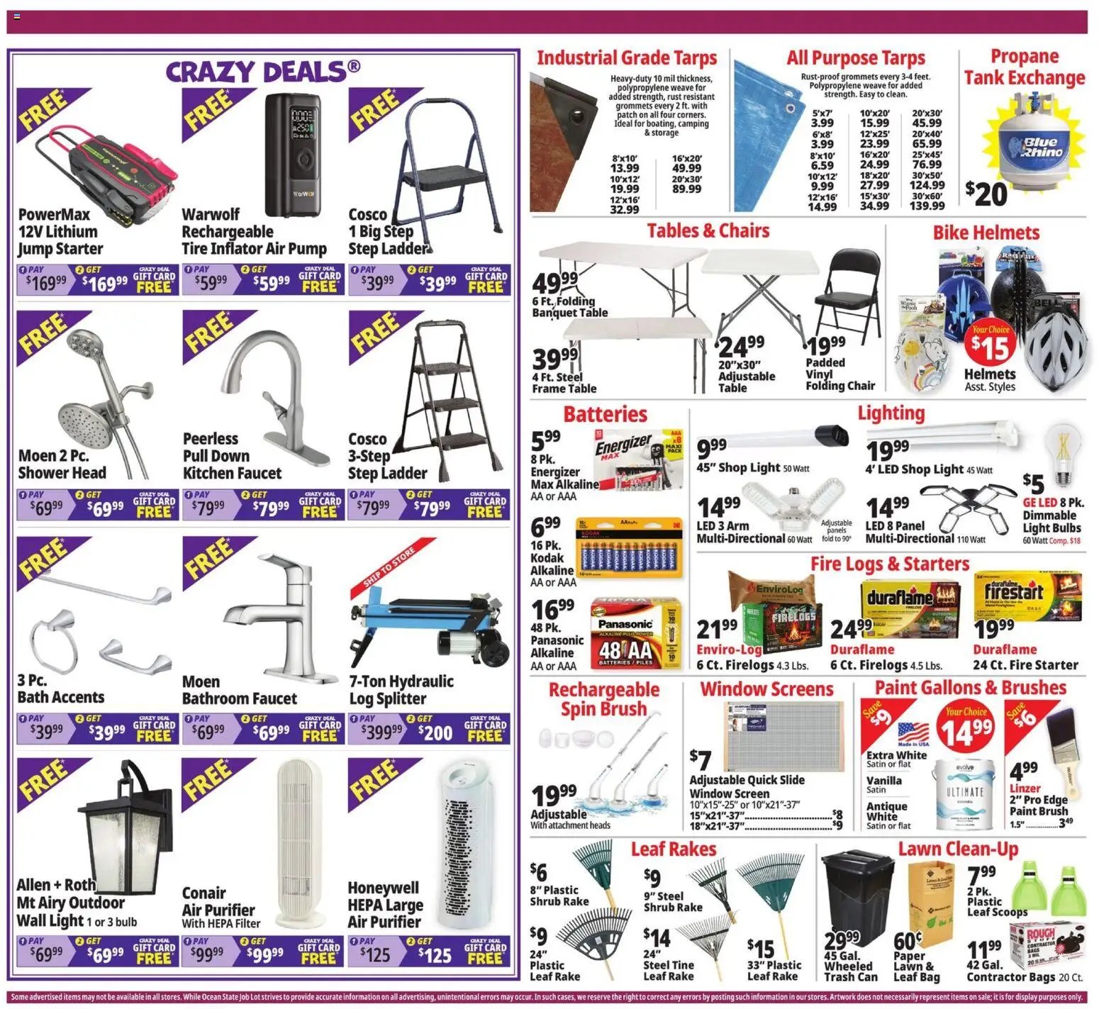 Ocean State Job Lot Weekly Ad - MA