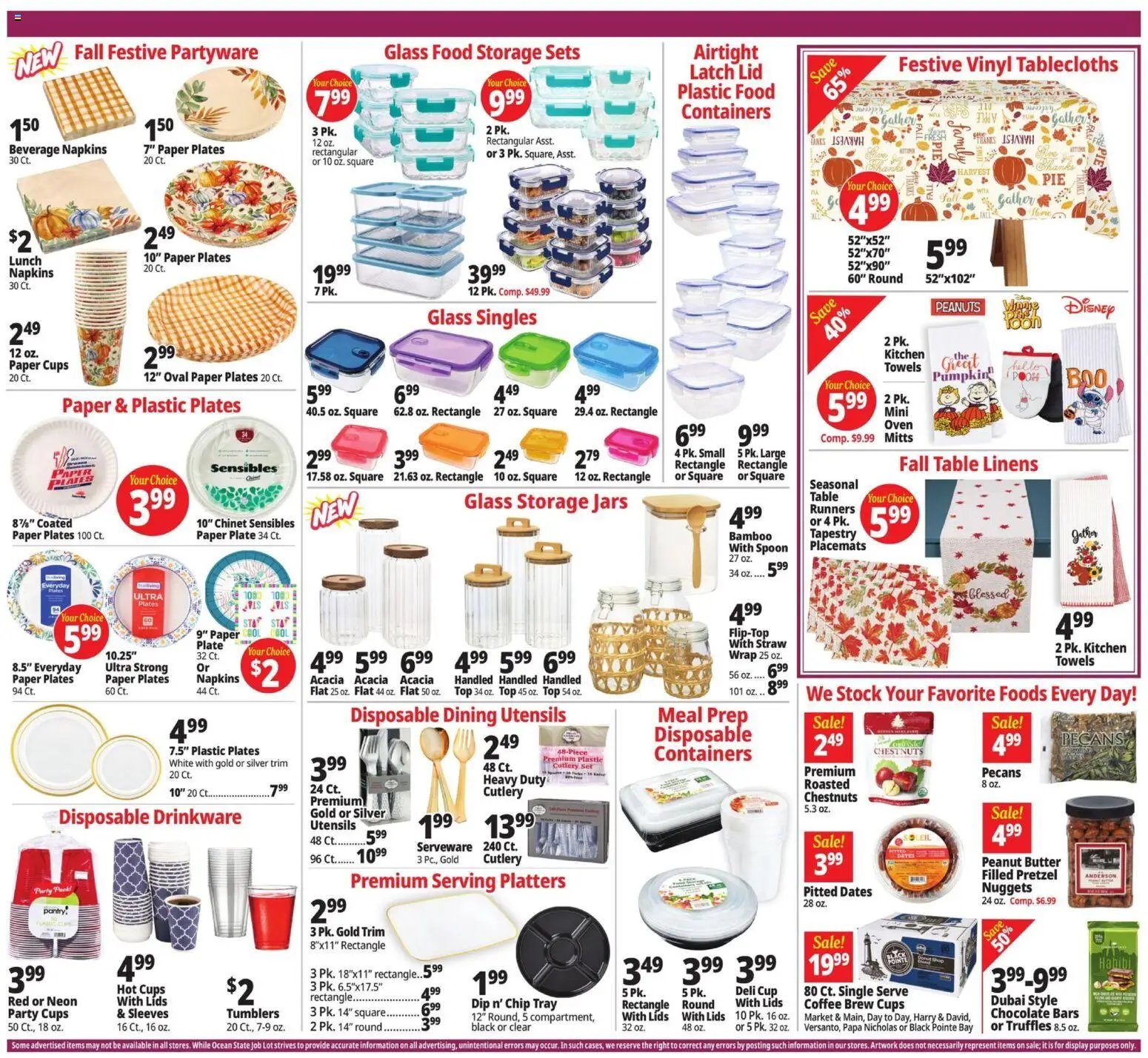 Ocean State Job Lot Weekly Ad - MA