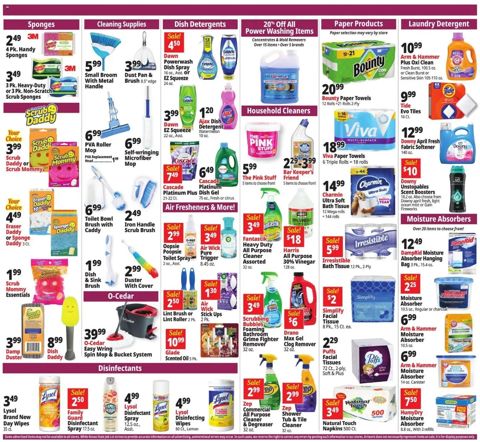 Ocean State Job Lot Weekly Ad - MA