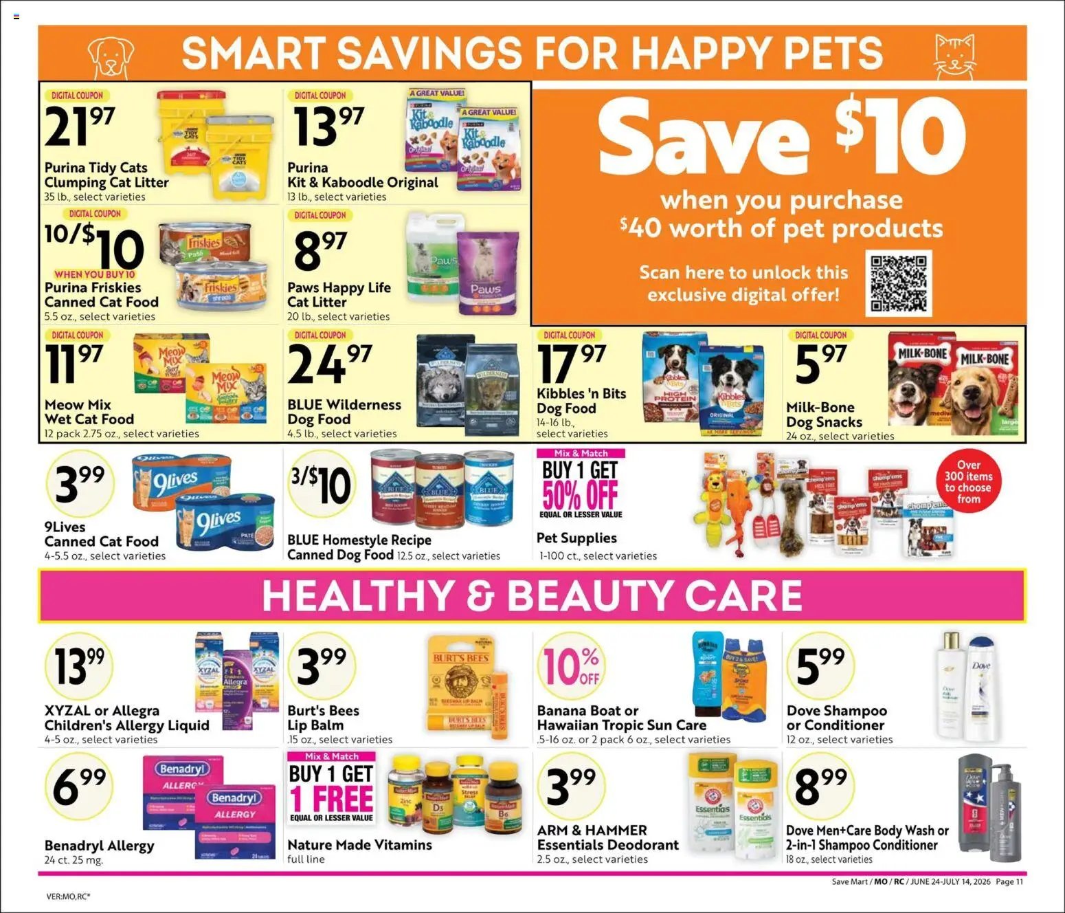 Save Mart Big Book of Savings