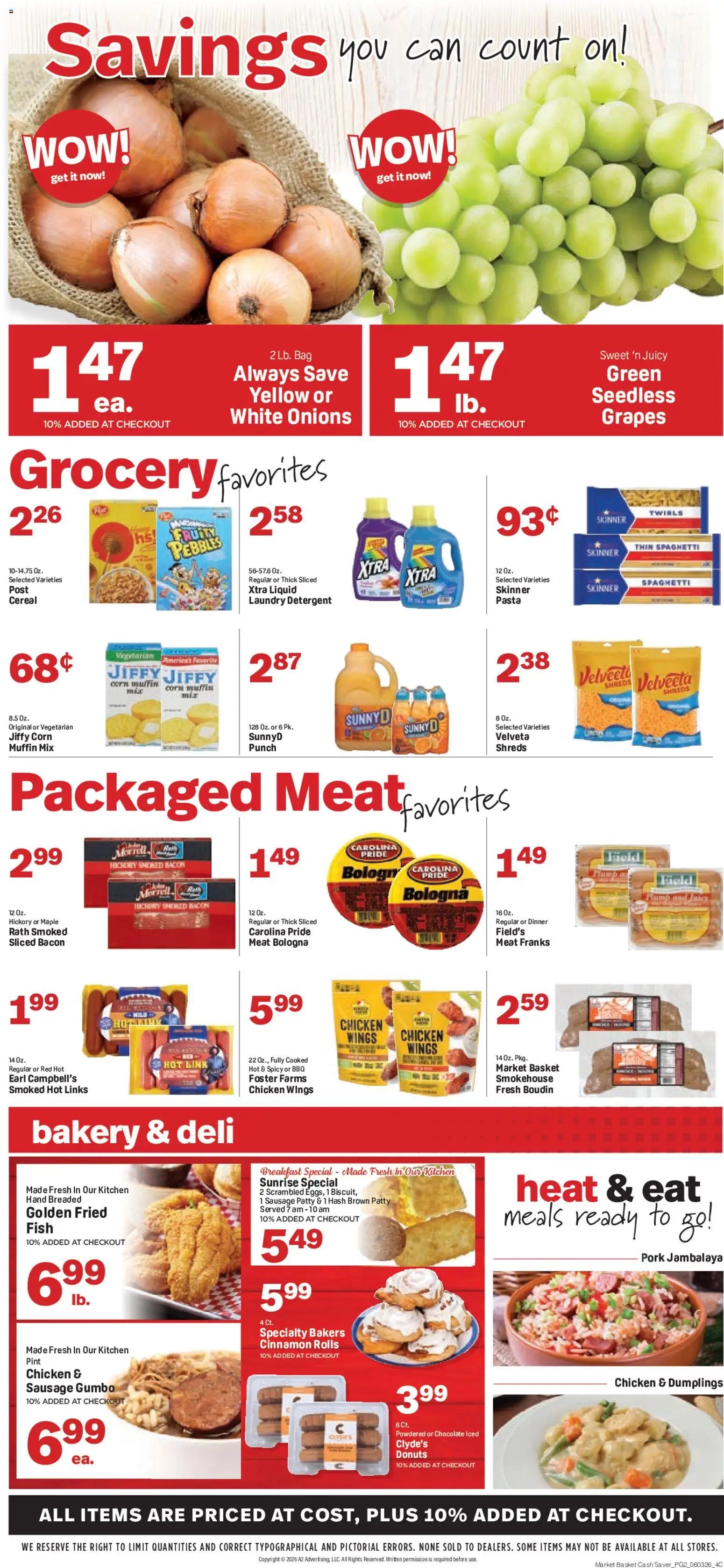 Market Basket Cash Saver