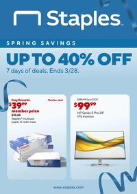 Staples Weekly Ad
