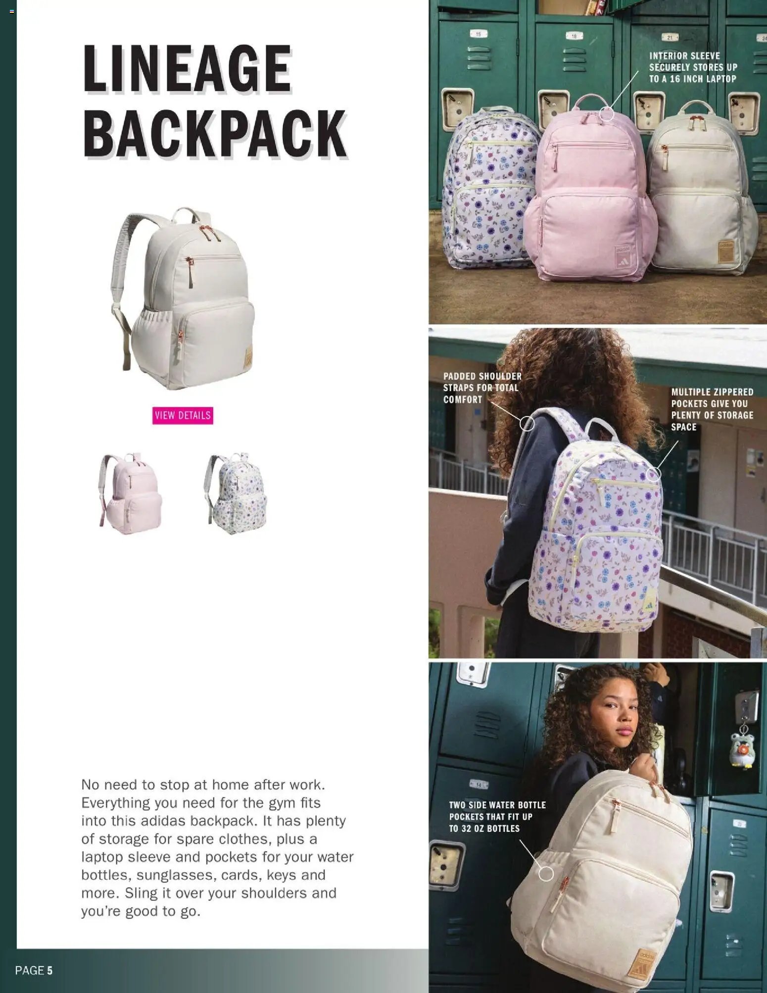 Dunham's Sports Adidas Back-To-School Backpack & Lunch Kit Guide